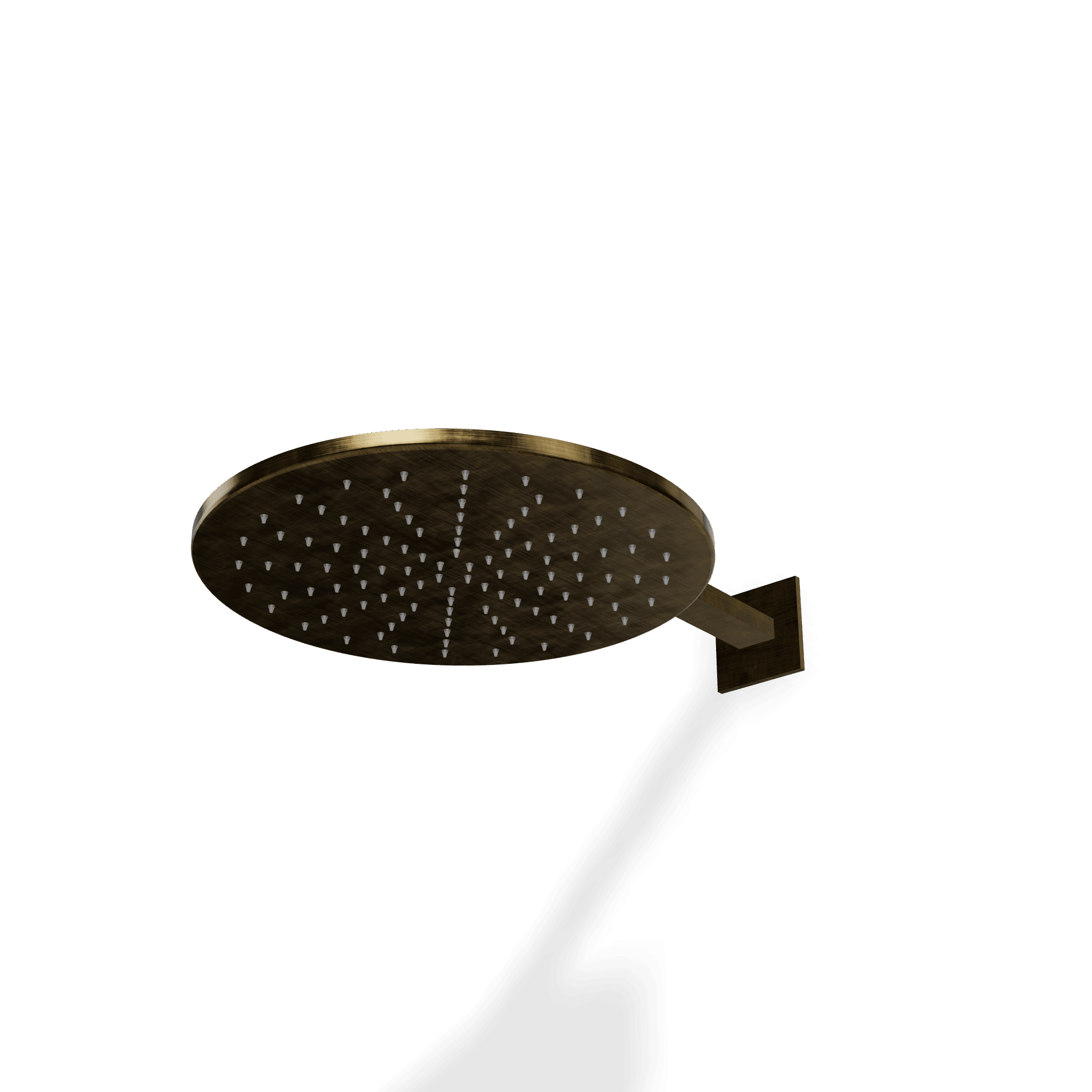 Верхний душ диаметр 300 мм с кронштейном 320 мм из стены