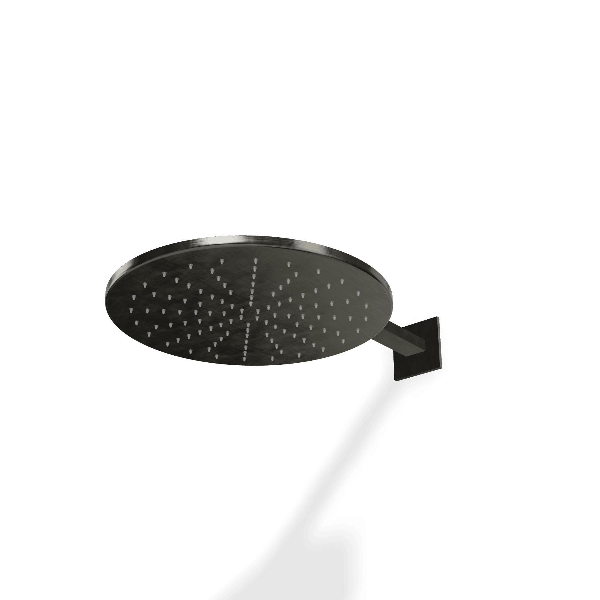 Верхний душ диаметр 300 мм с кронштейном 320 мм из стены