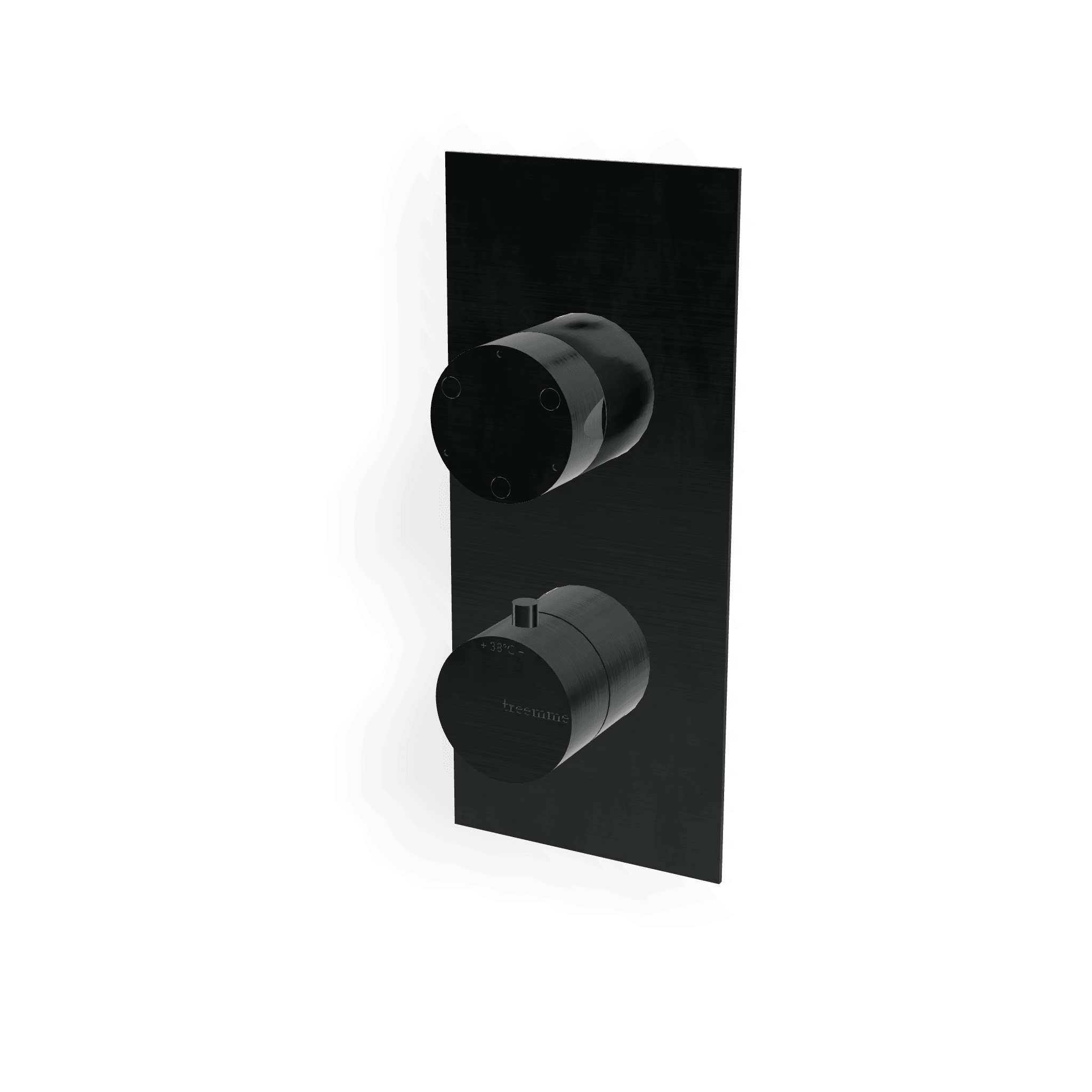 Внешняя часть термостатического смесителя для душа на 3 потребителя