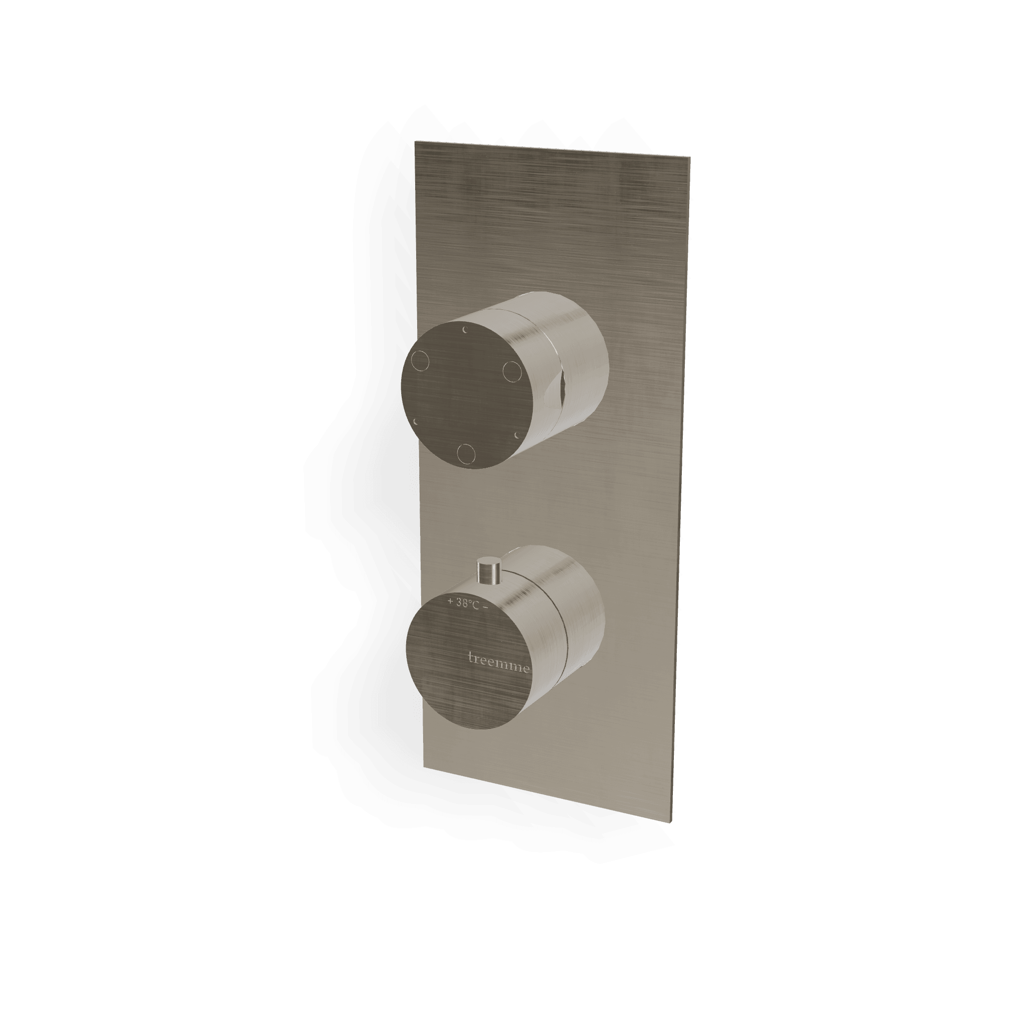 Внешняя часть термостатического смесителя для душа на 3 потребителя