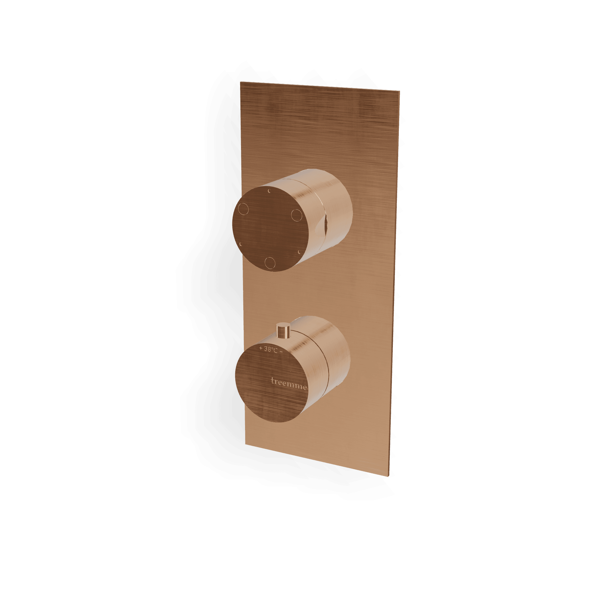 Внешняя часть термостатического смесителя для душа на 3 потребителя