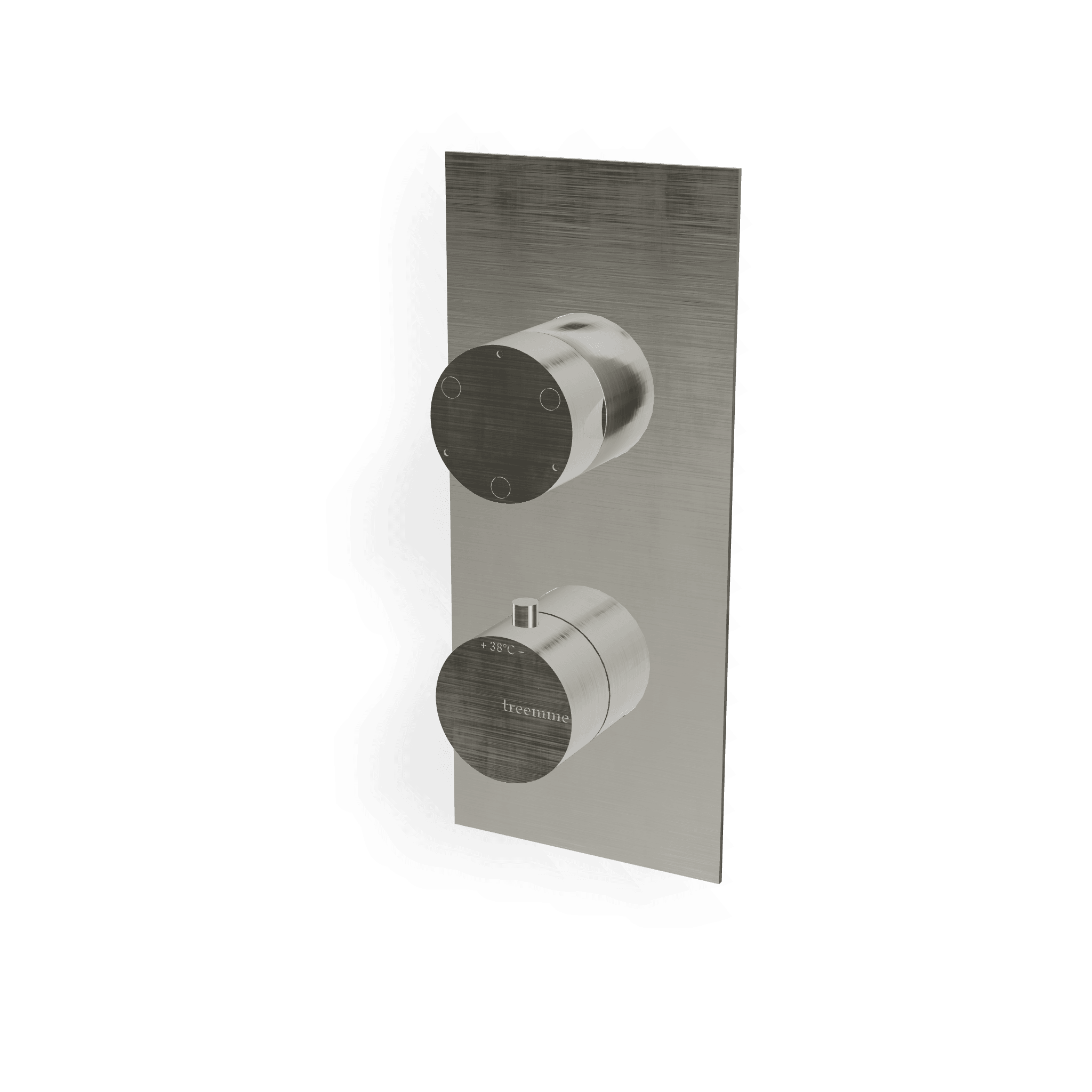 Внешняя часть термостатического смесителя для душа на 3 потребителя