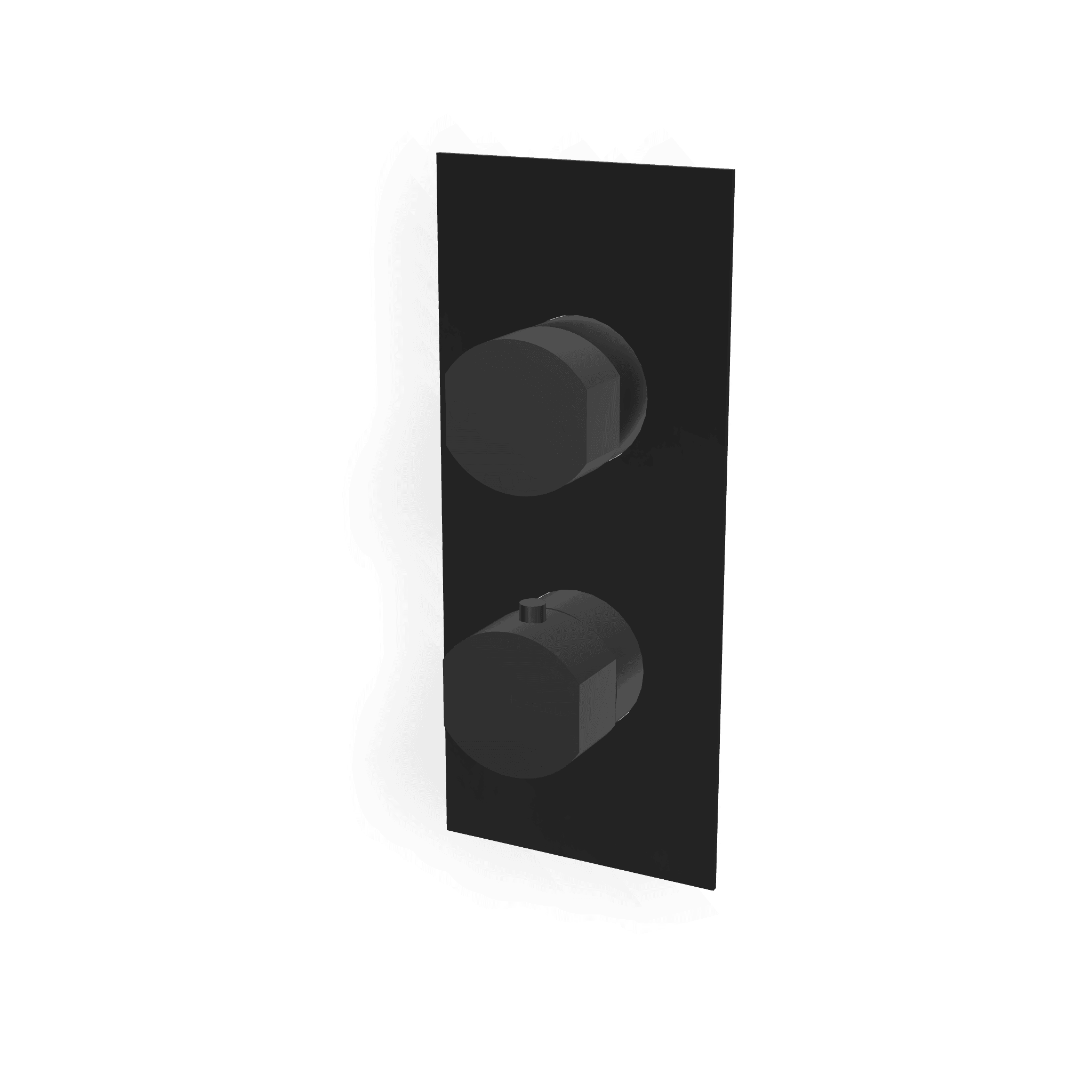 Внешняя часть термостатического смесителя на 2 потребителя Hedo