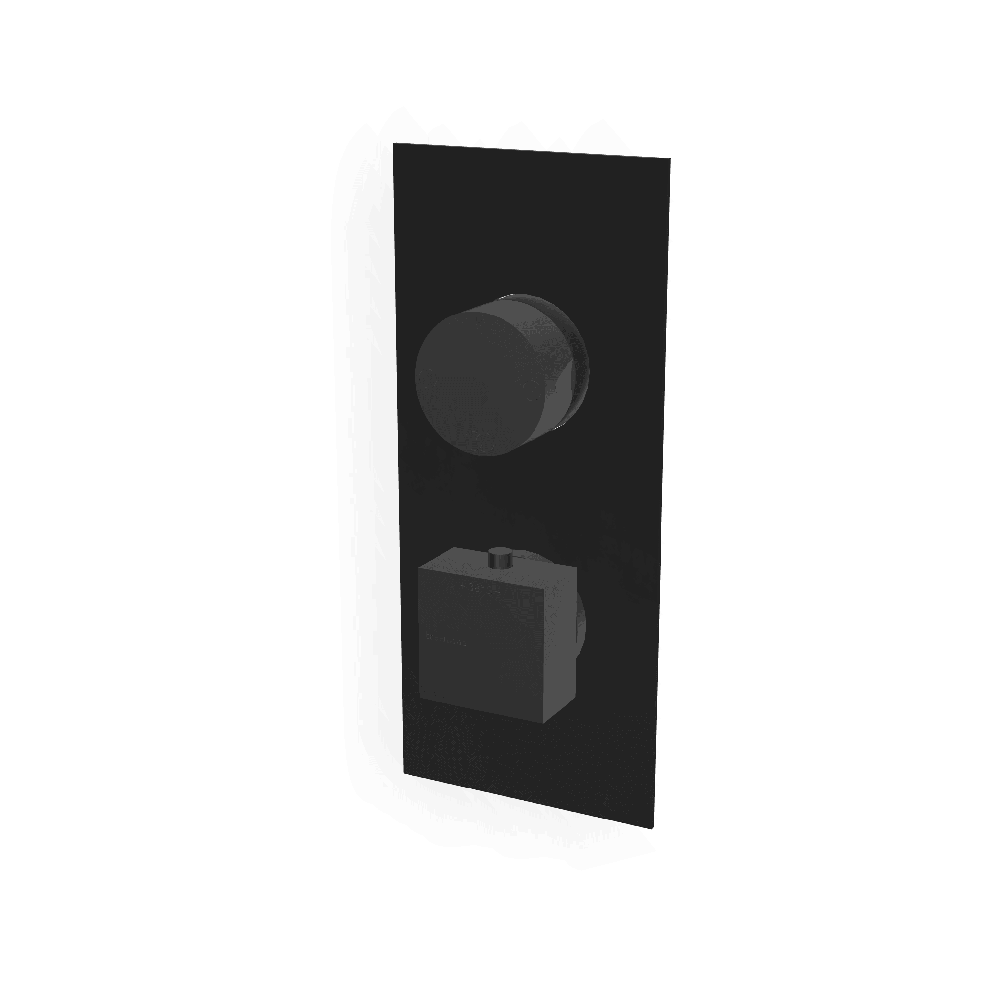 Внешняя часть термостатического смесителя на 2 потребителя Q30