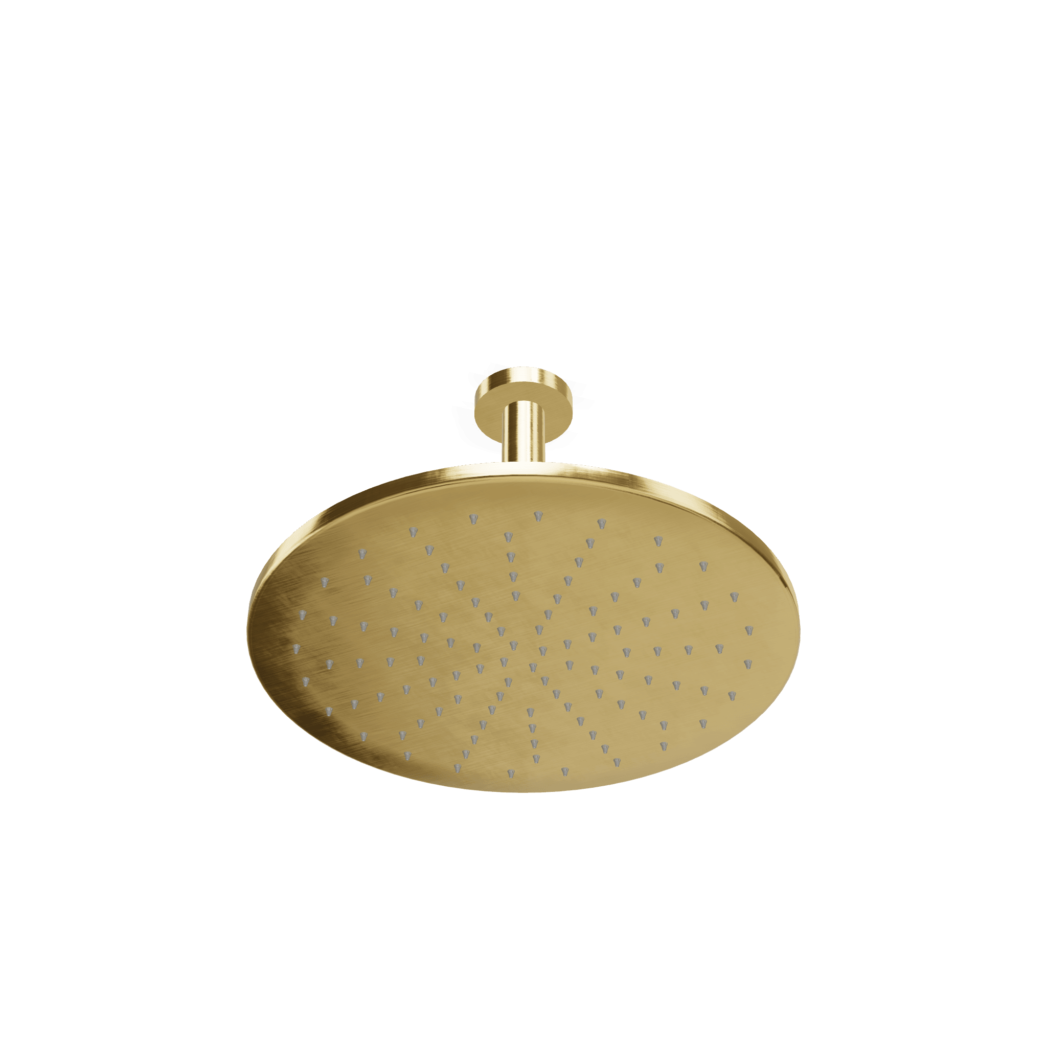 Верхний душ диаметр 300 мм с кронштейном 200 мм из потолка