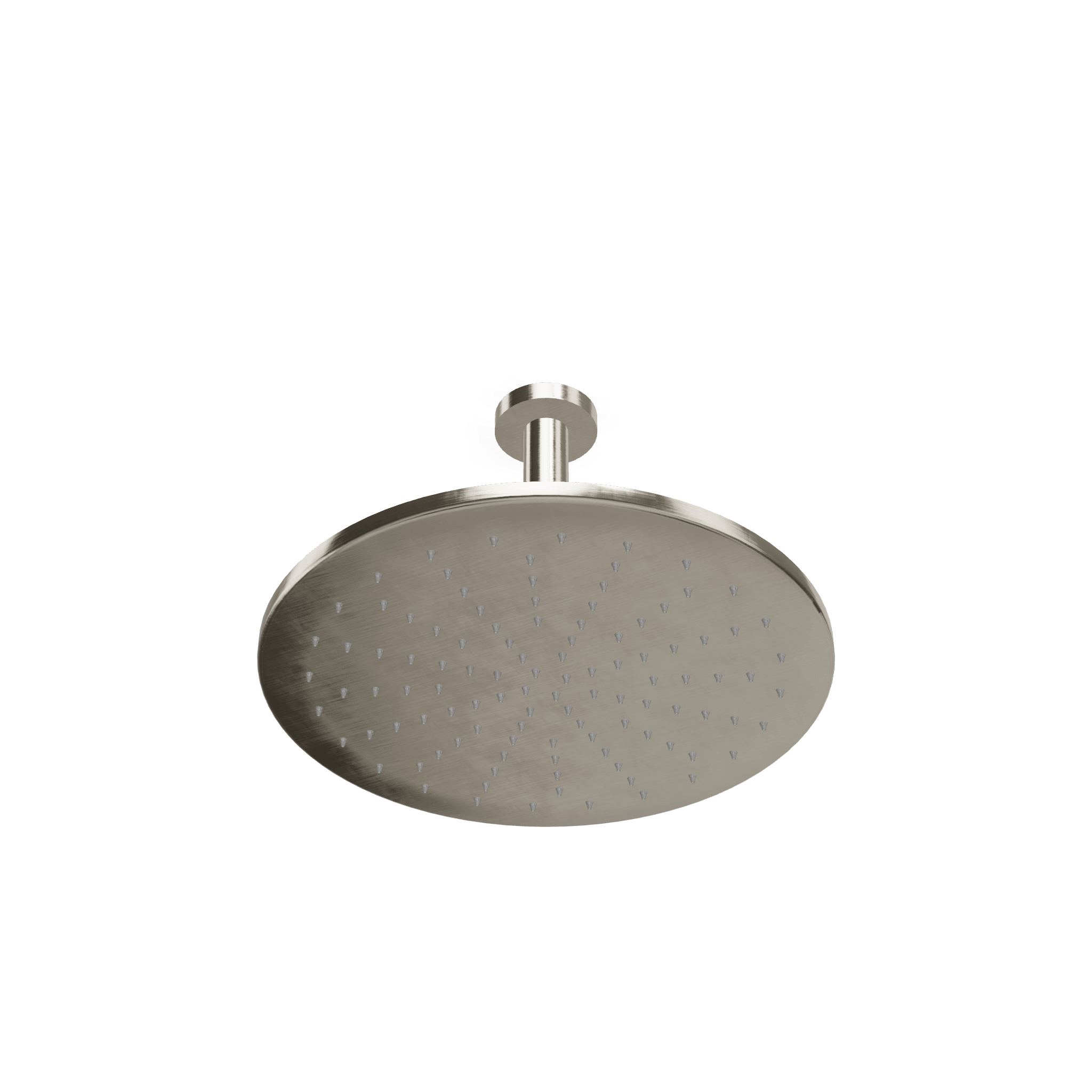 Верхний душ диаметр 300 мм с кронштейном 200 мм из потолка