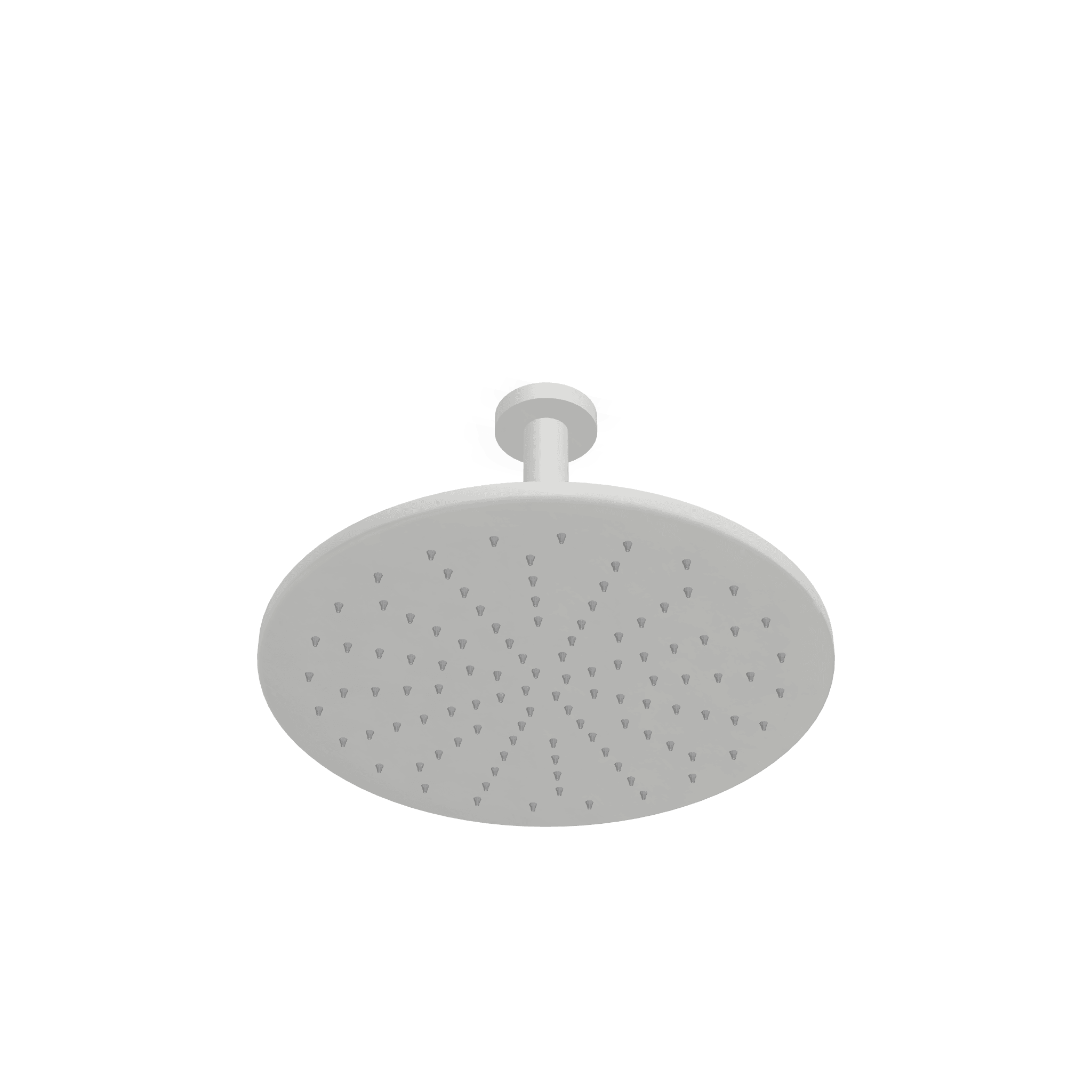 Верхний душ диаметр 300 мм с кронштейном 200 мм из потолка