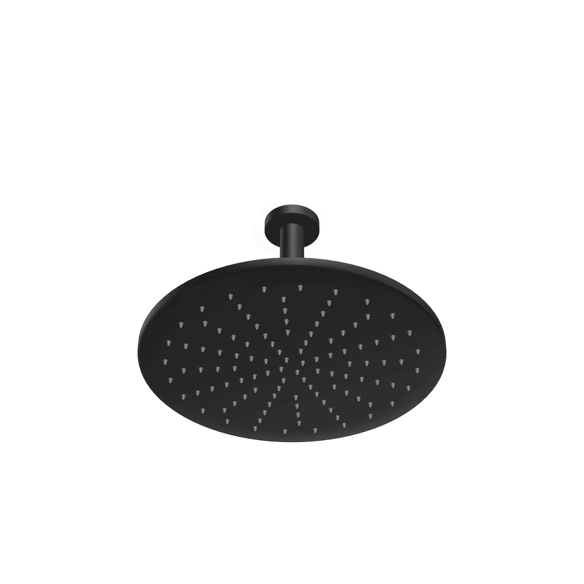 Верхний душ диаметр 300 мм с кронштейном 200 мм из потолка