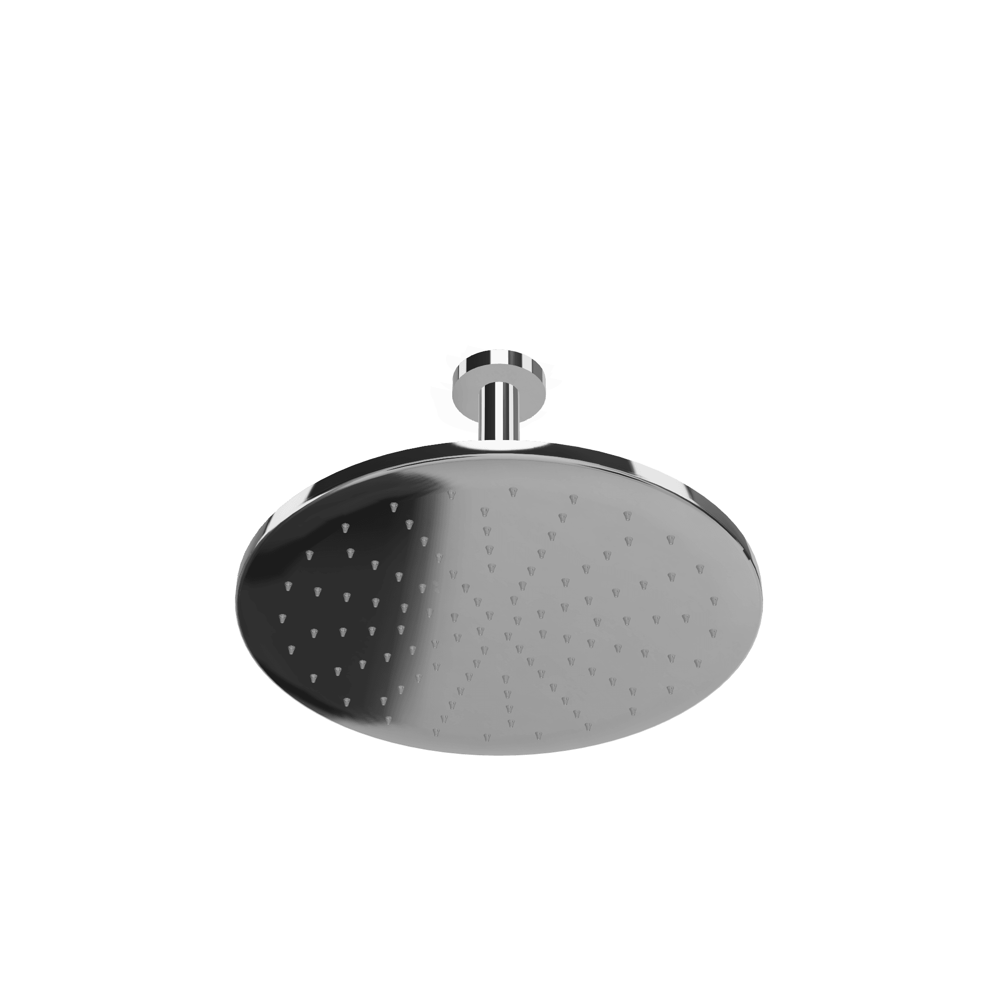 Верхний душ диаметр 300 мм с кронштейном 200 мм из потолка