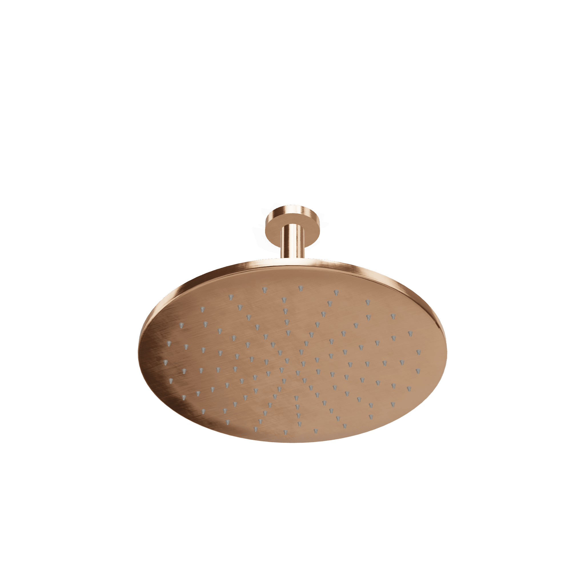 Верхний душ диаметр 300 мм с кронштейном 200 мм из потолка