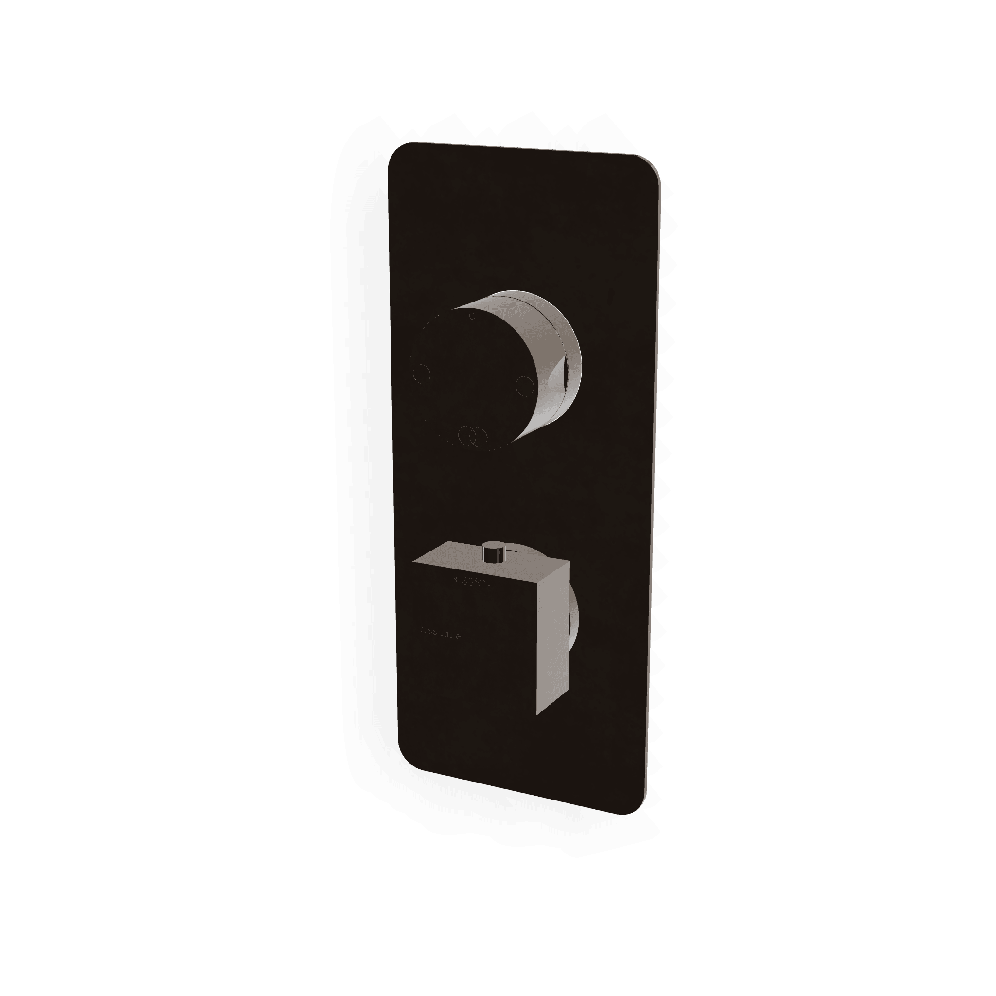 Внешняя часть термостатического смесителя на 2 потребителя Pa36