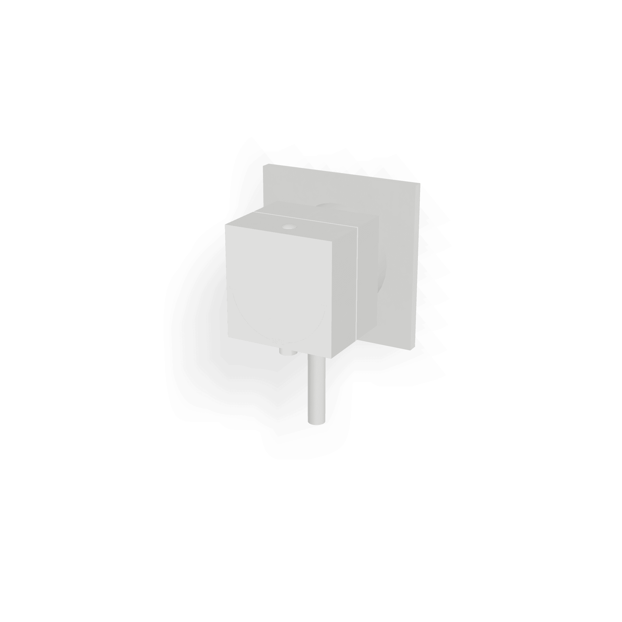 Внешняя часть термостатического смесителя для душа