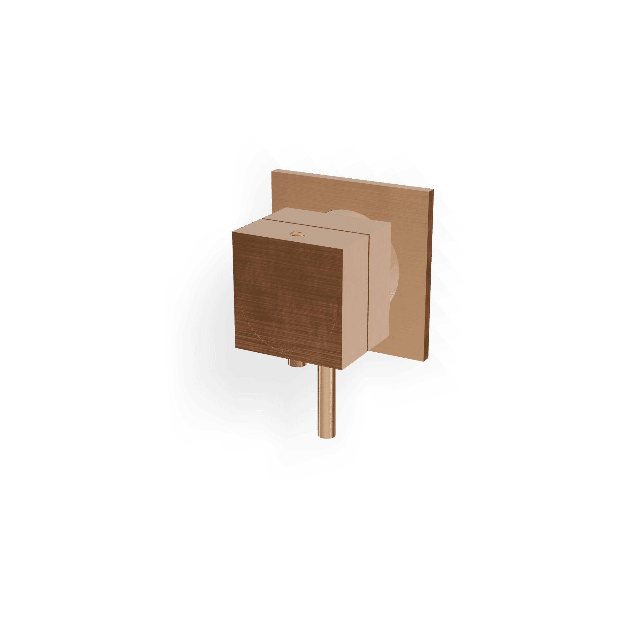 Внешняя часть термостатического смесителя для душа