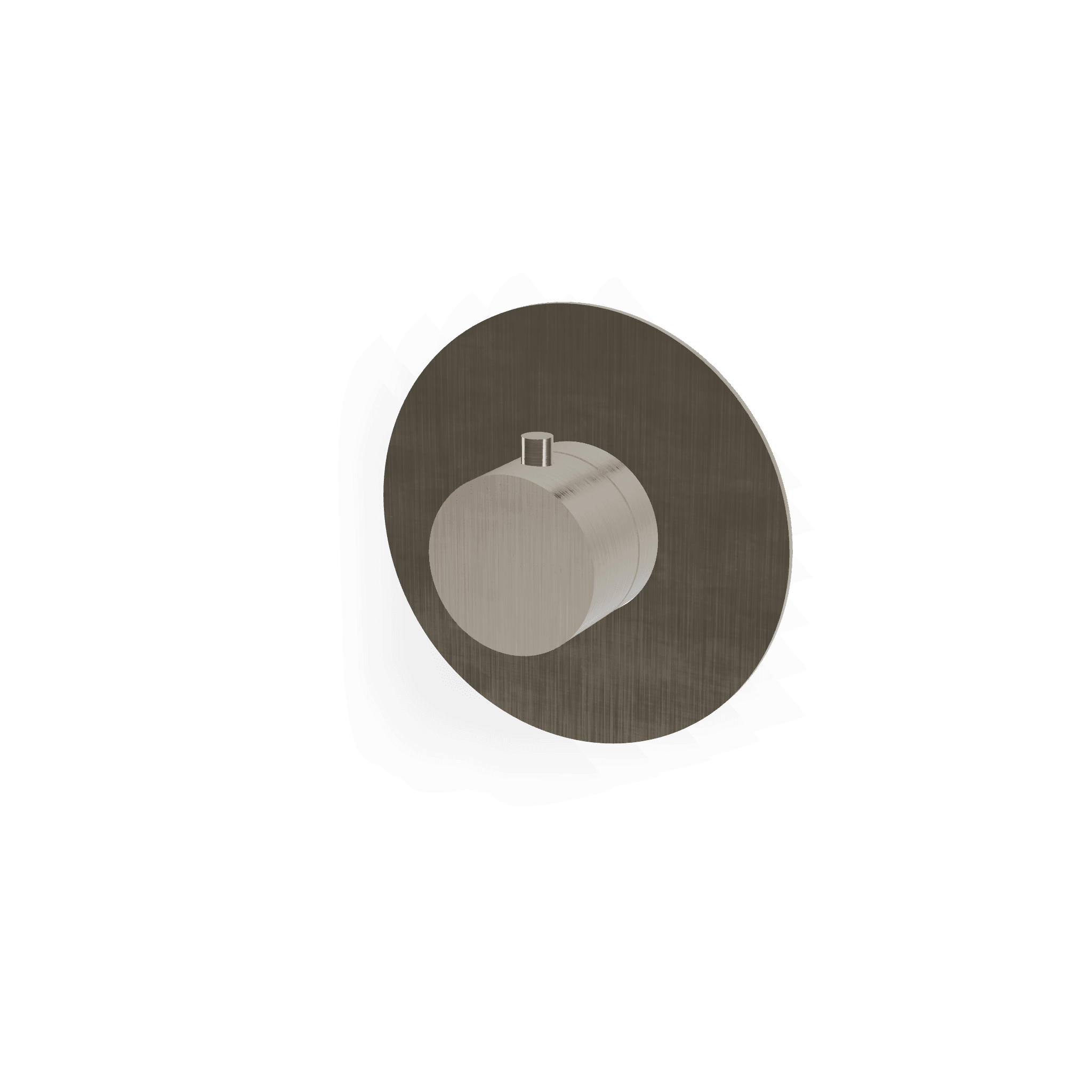 Внешняя часть термостатического смесителя для душа на 1 потребителя без перекрытия