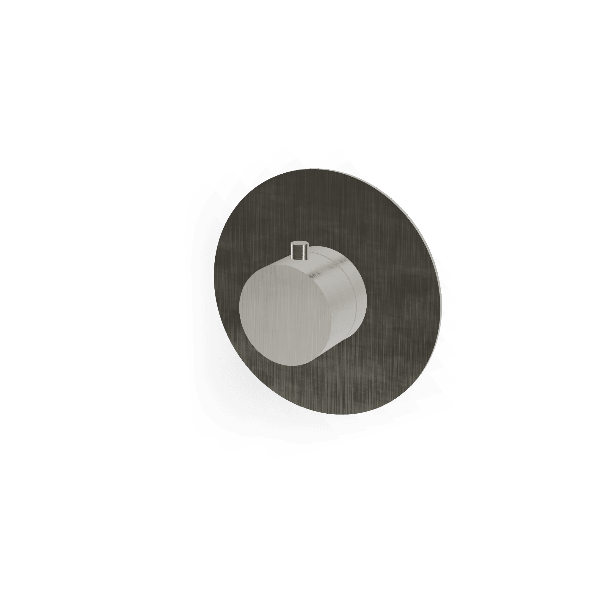 Внешняя часть термостатического смесителя для душа на 1 потребителя без перекрытия