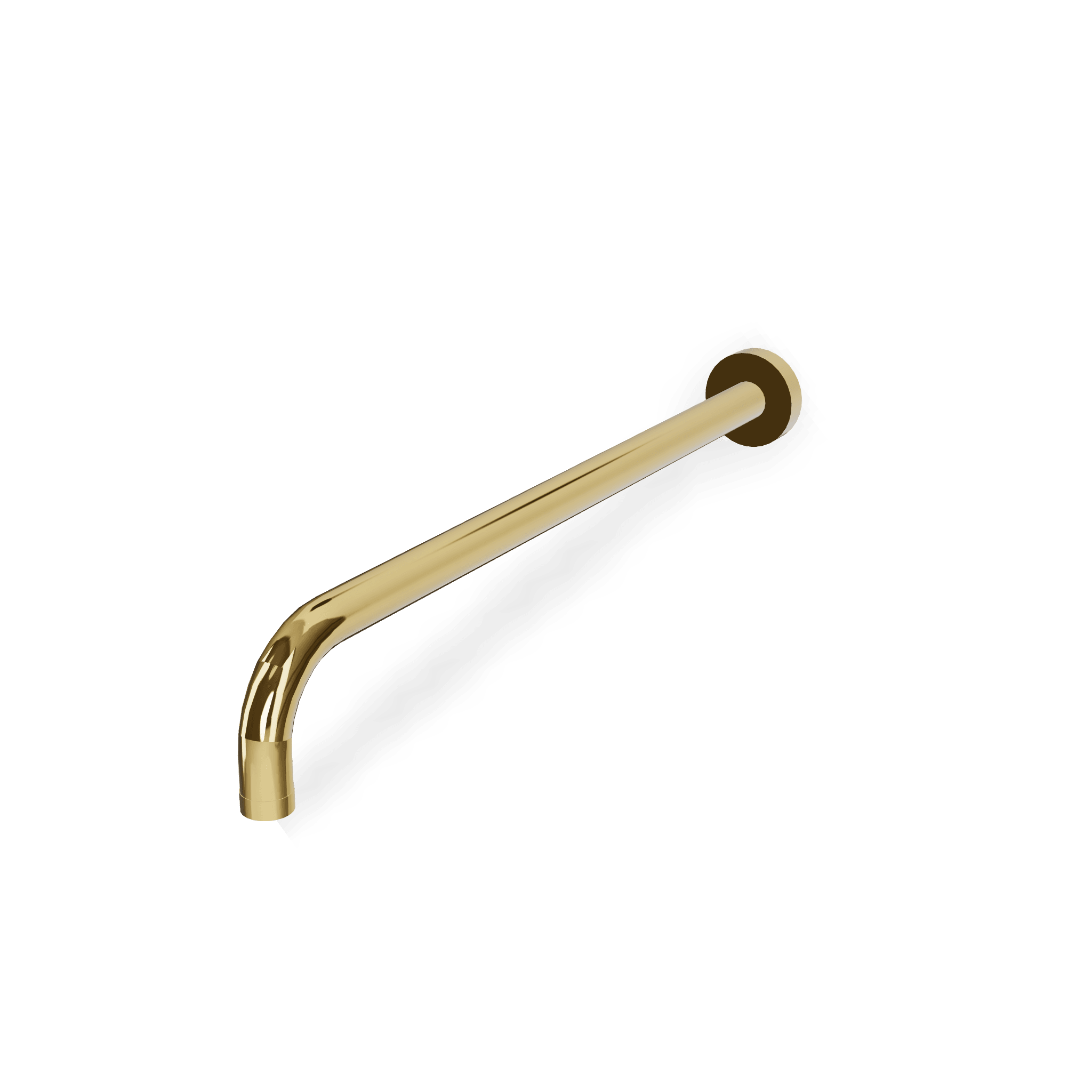 Душевой кронштейн 400 мм из стены