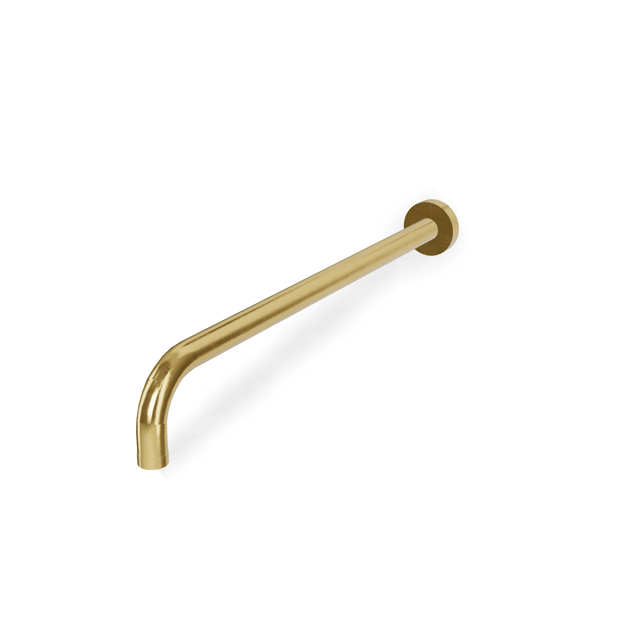 Душевой кронштейн 400 мм из стены