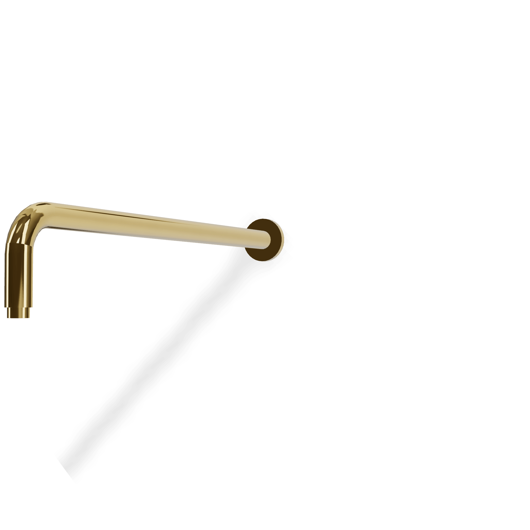 Душевой кронштейн 519 мм из стены