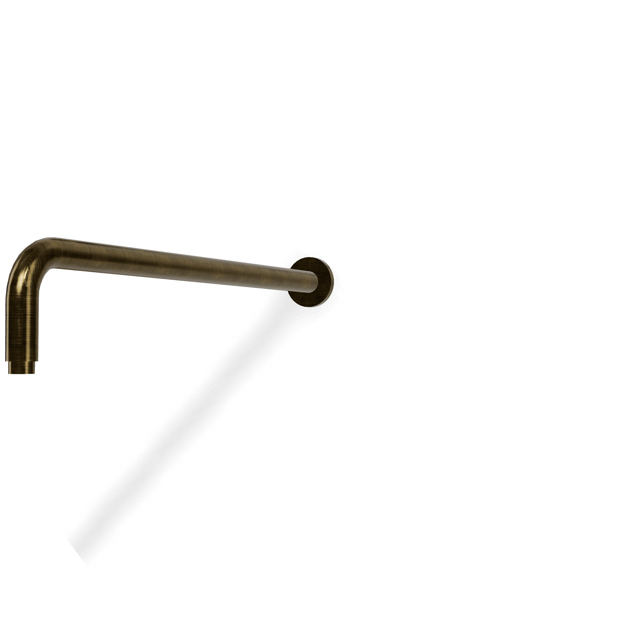 Душевой кронштейн 519 мм из стены