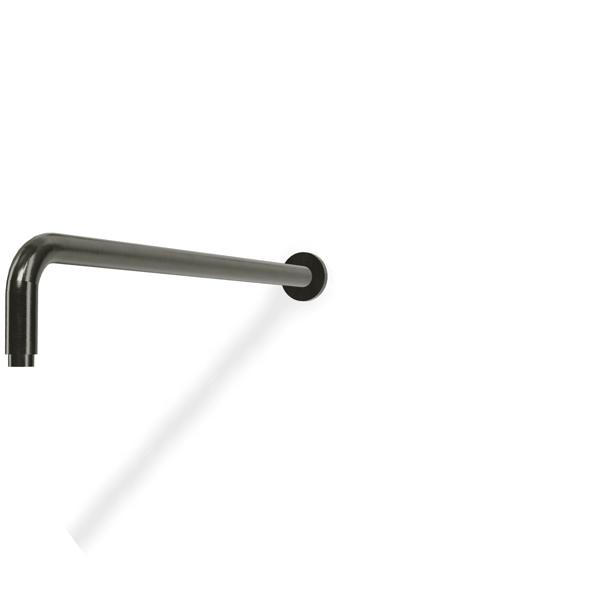 Душевой кронштейн 519 мм из стены