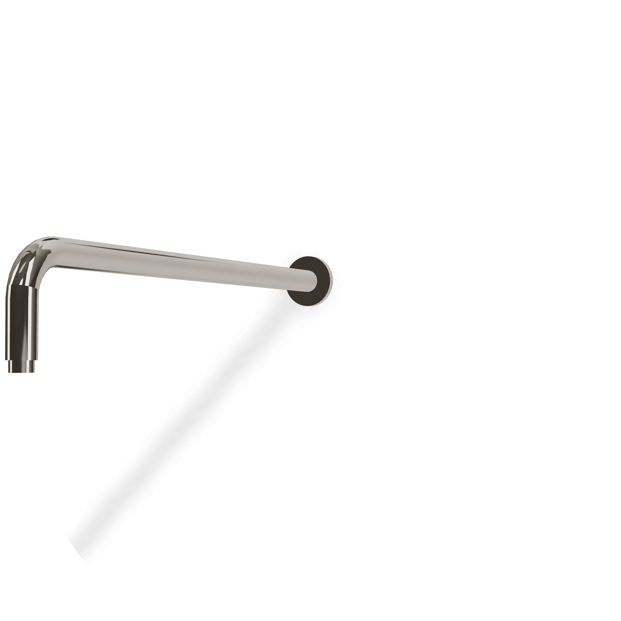 Душевой кронштейн 519 мм из стены