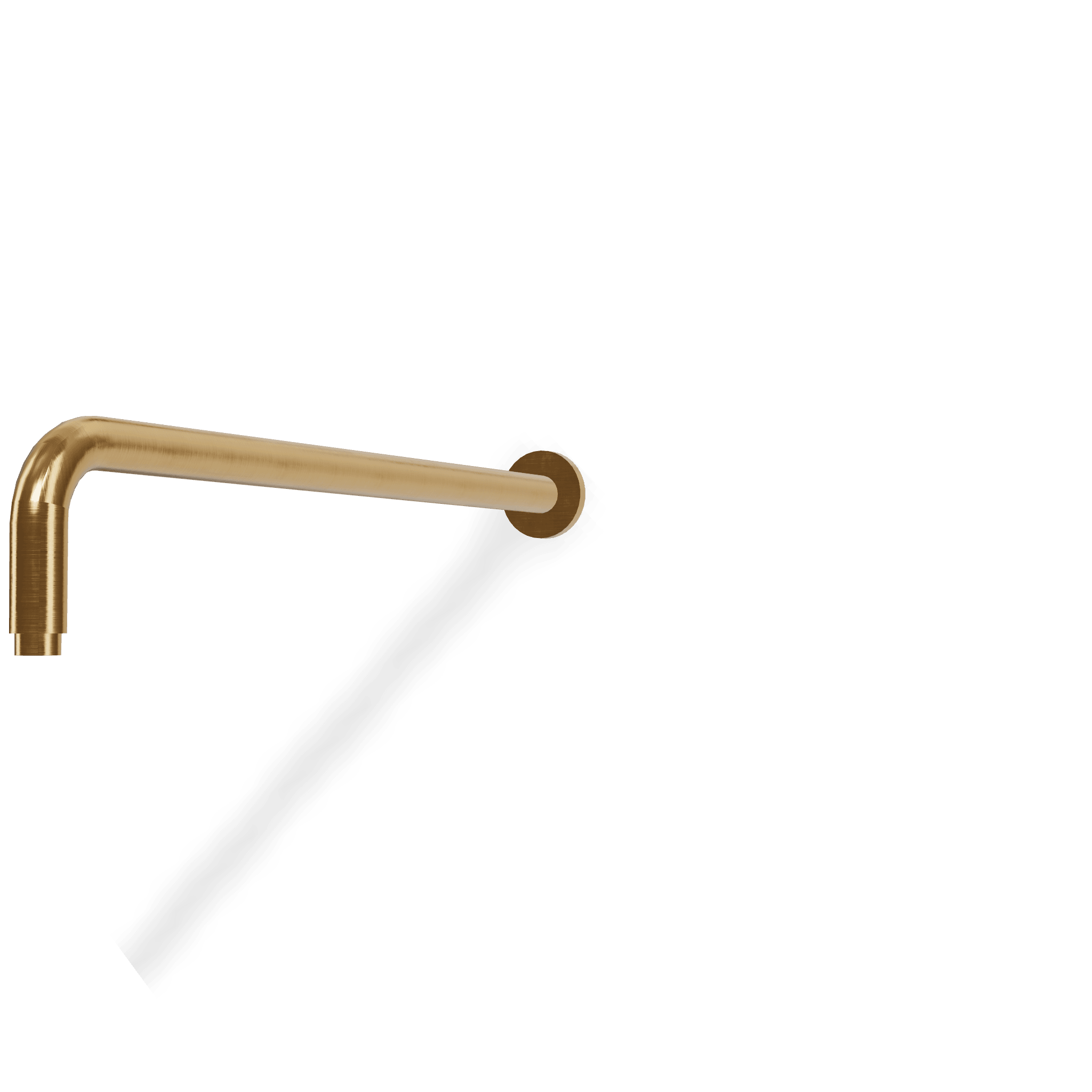 Душевой кронштейн 519 мм из стены