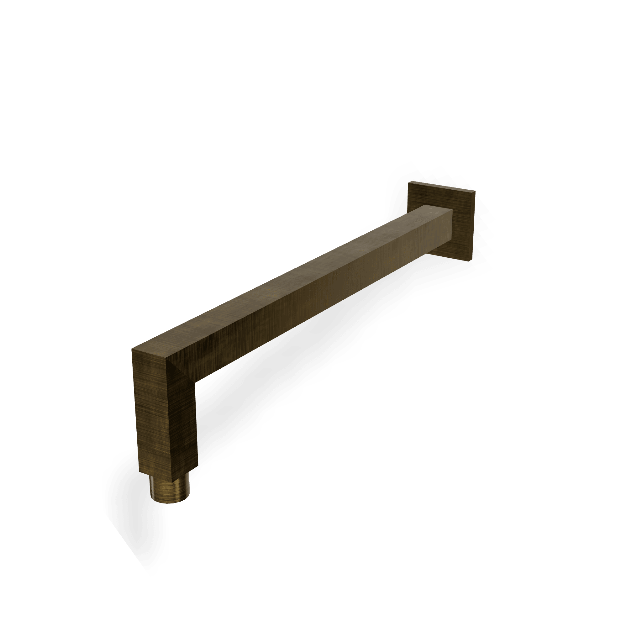 Душевой кронштейн 309 мм из стены