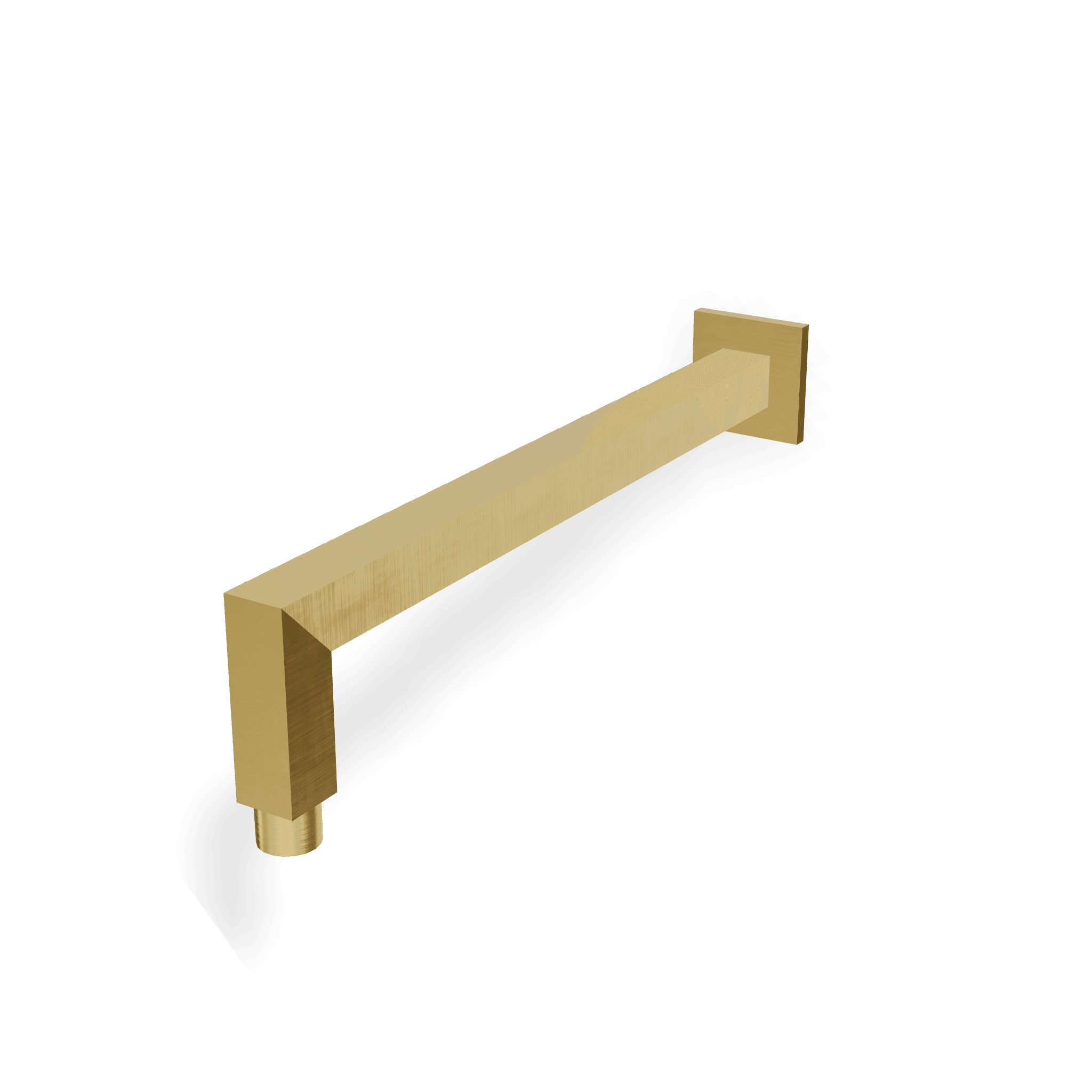 Душевой кронштейн 309 мм из стены