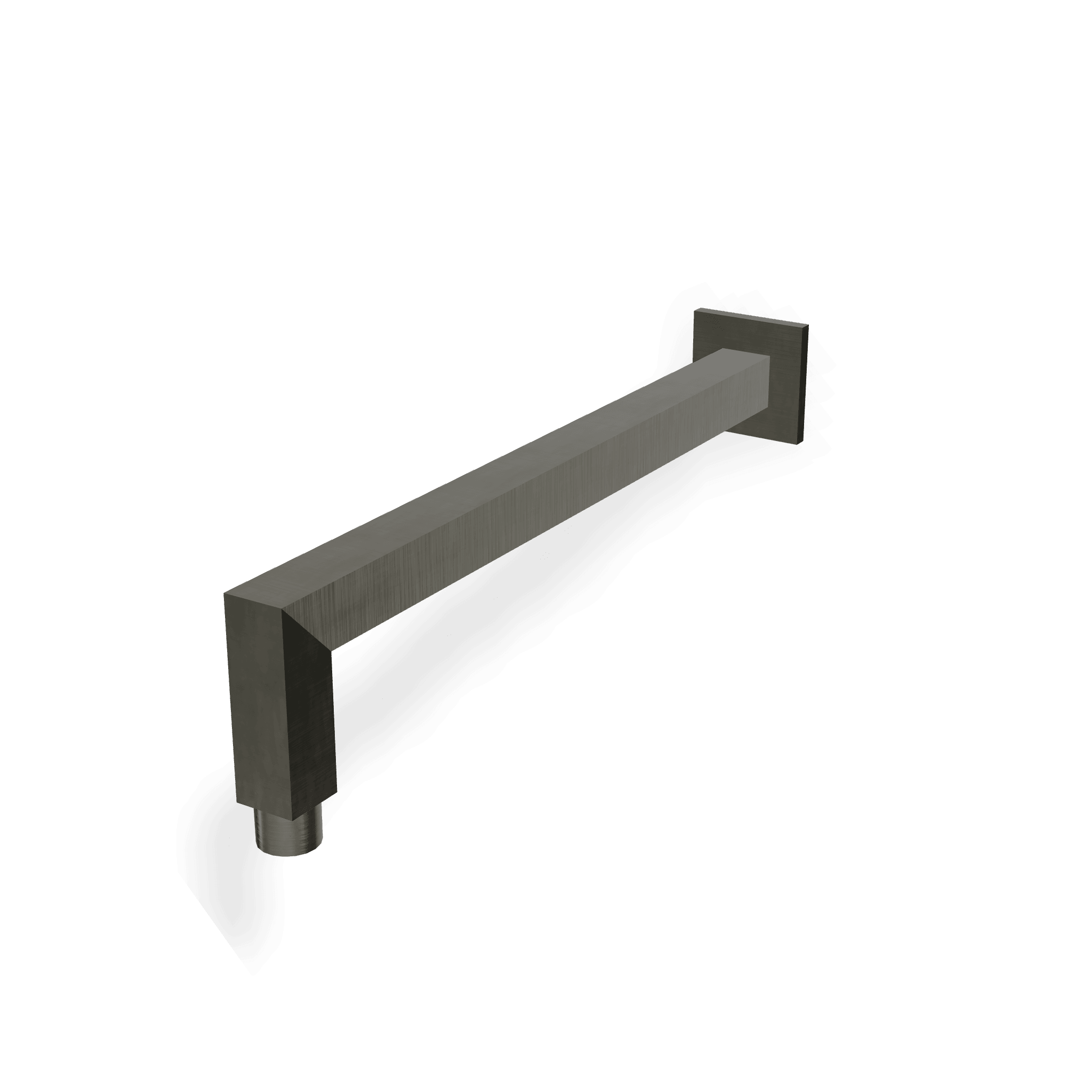 Душевой кронштейн 309 мм из стены