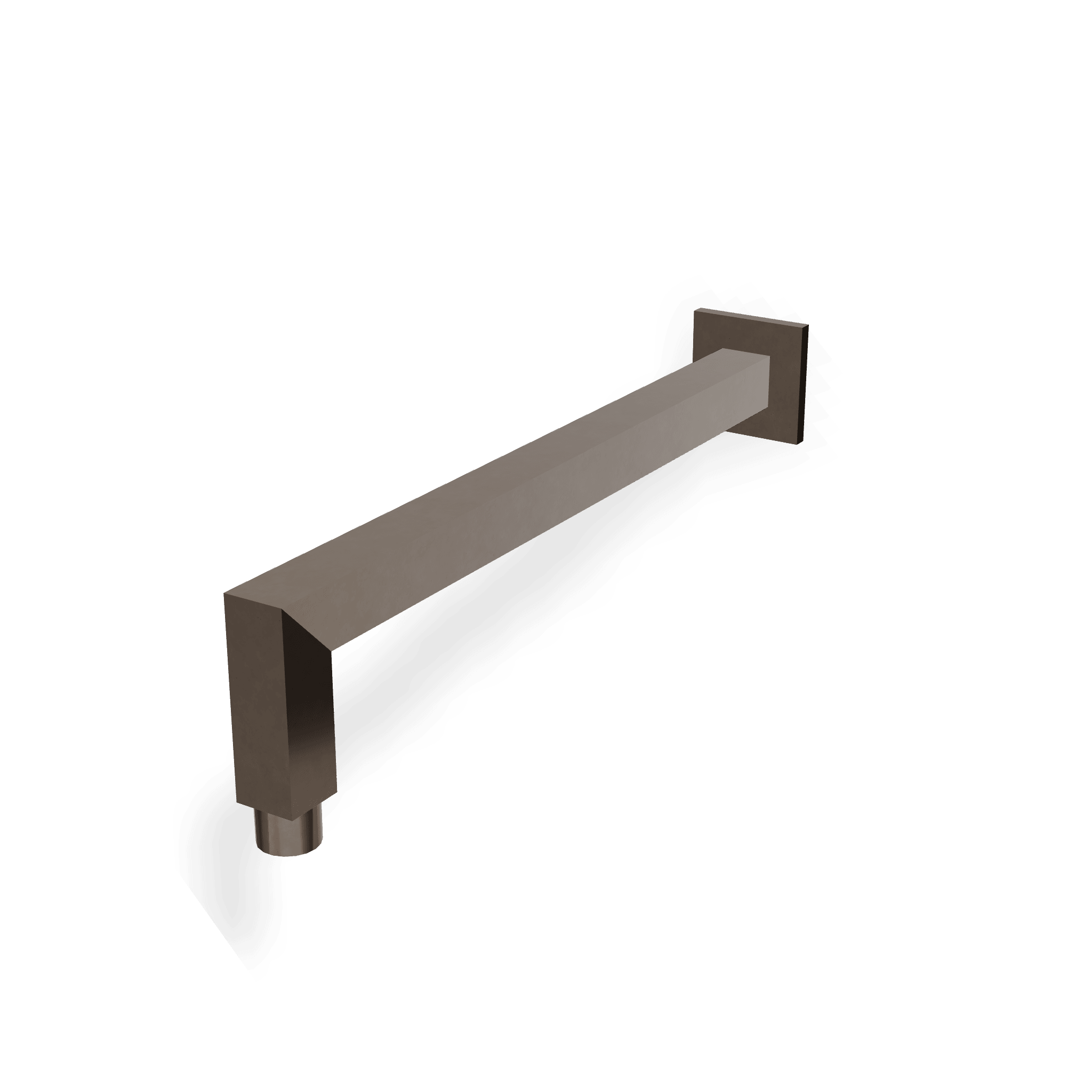 Душевой кронштейн 309 мм из стены