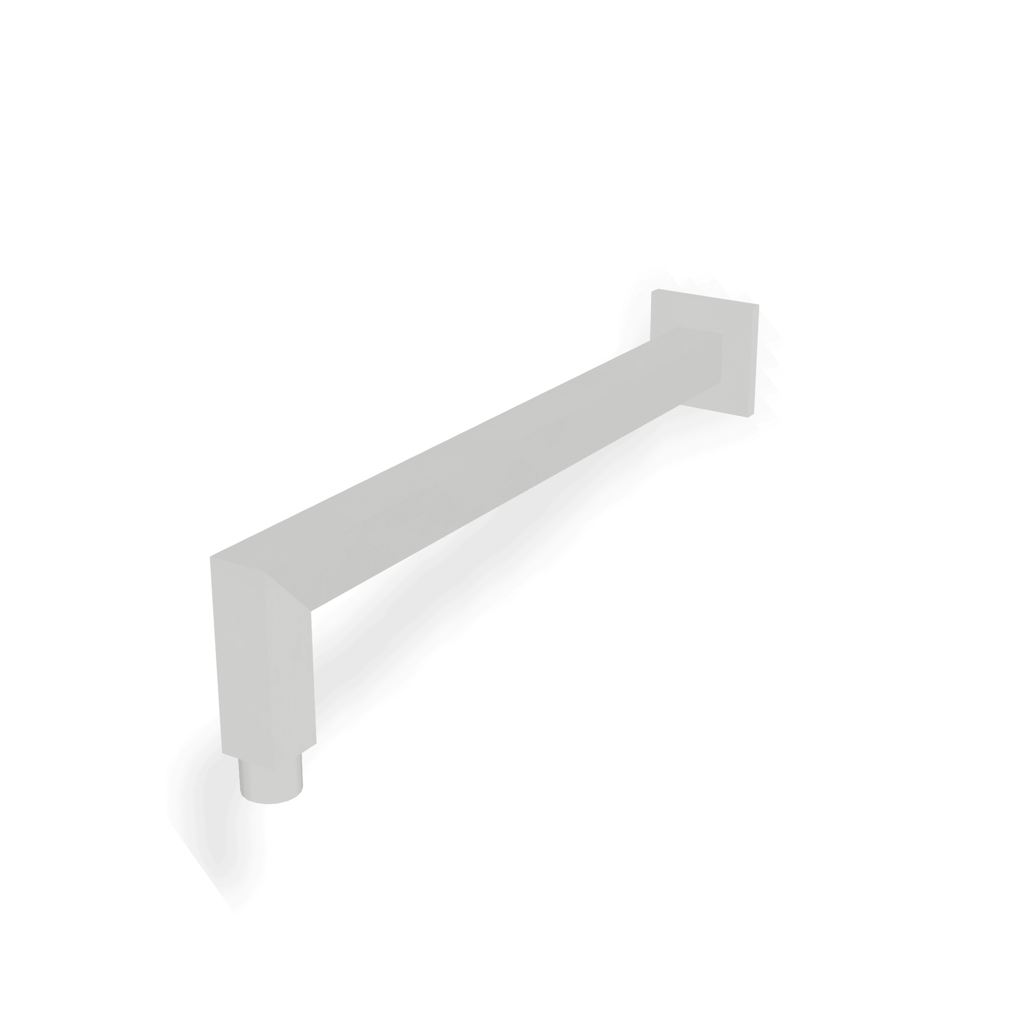 Душевой кронштейн 309 мм из стены