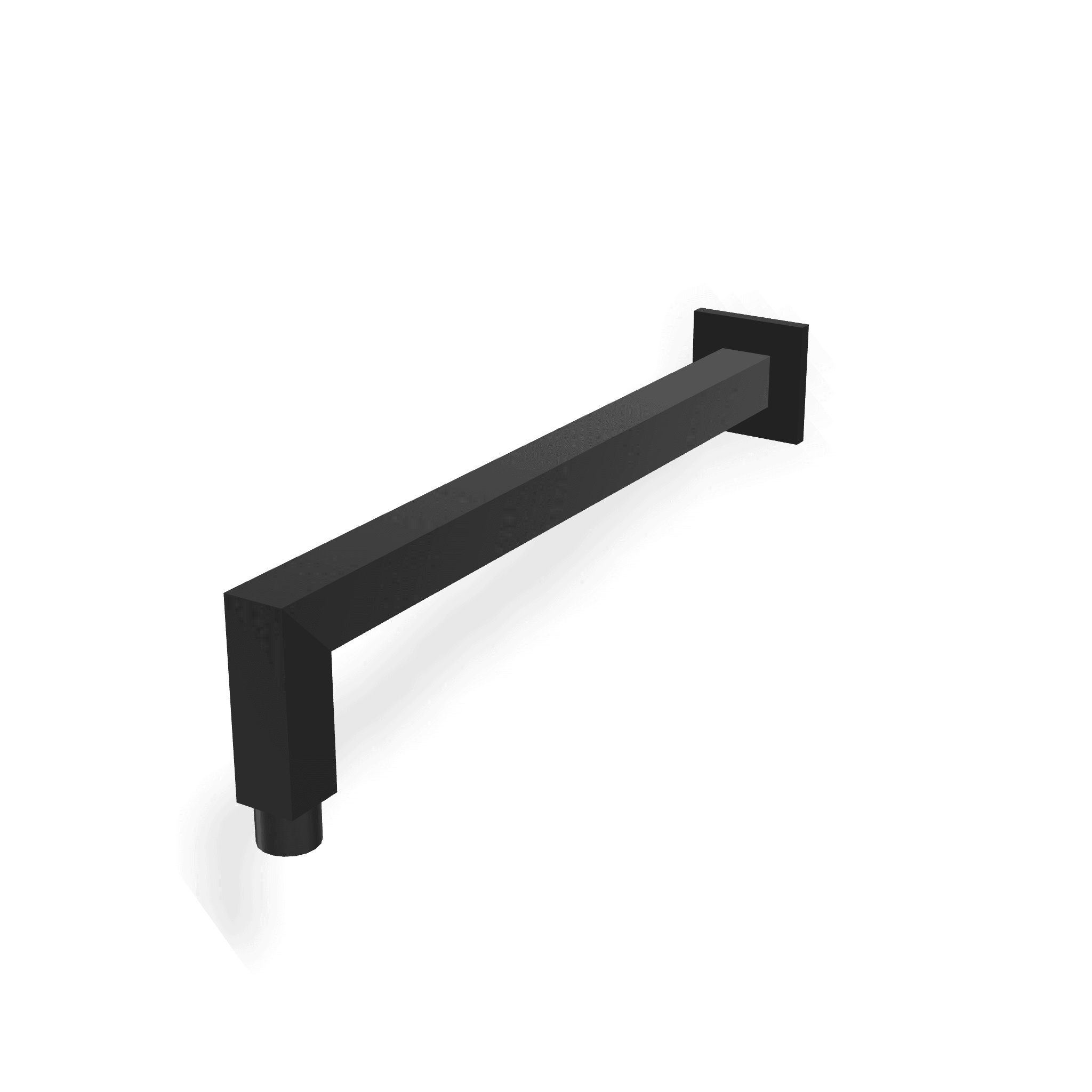 Душевой кронштейн 309 мм из стены