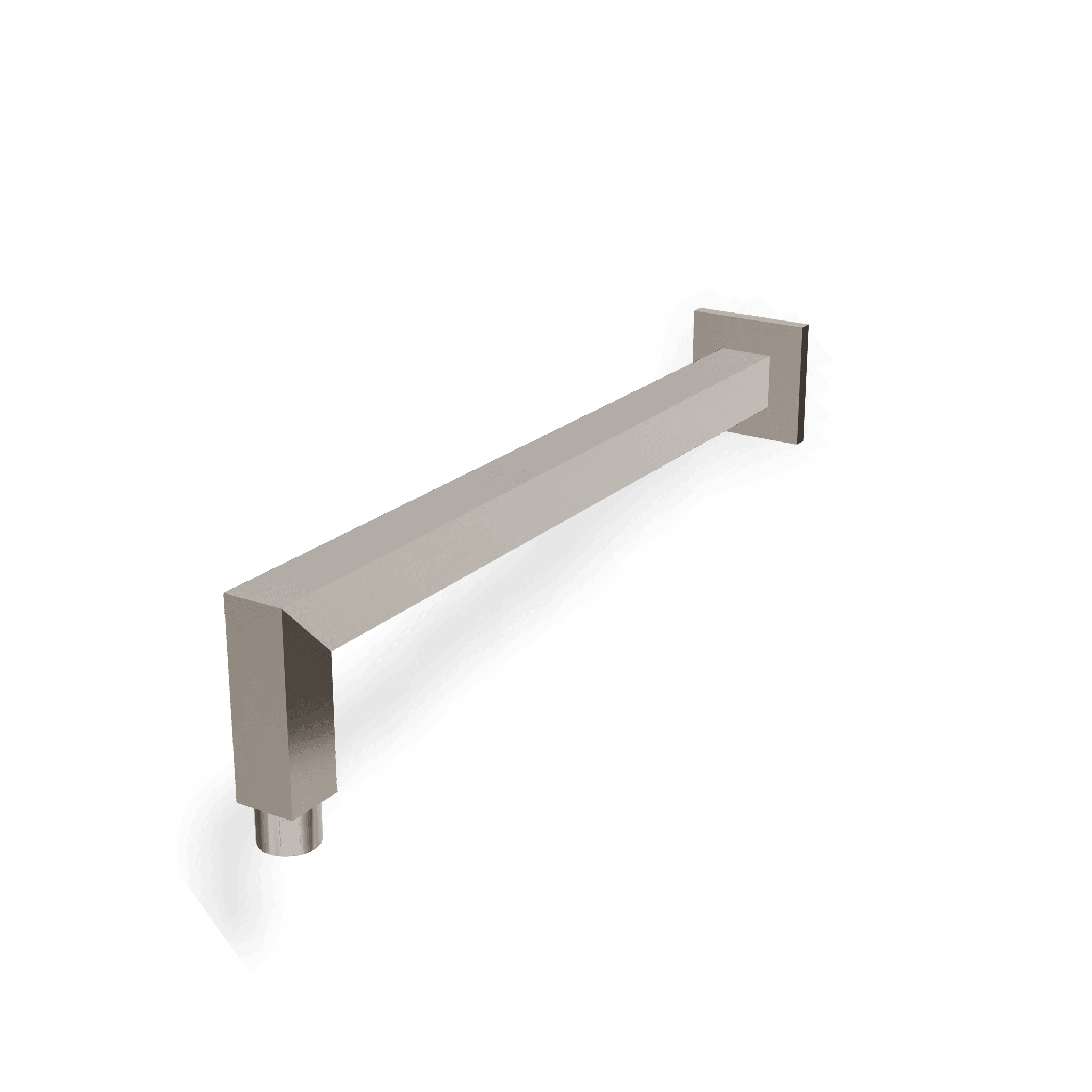 Душевой кронштейн 309 мм из стены