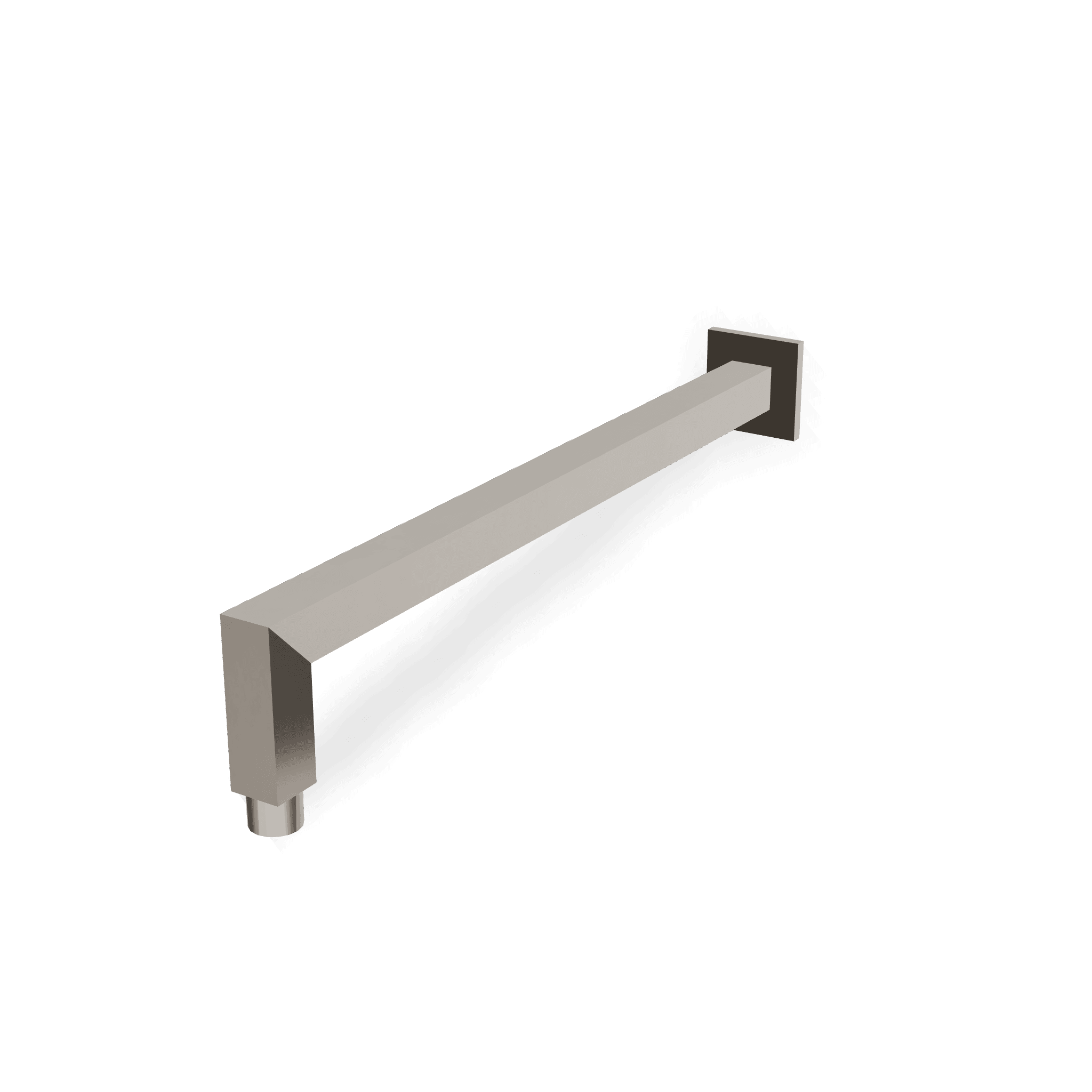 Душевой кронштейн 379 мм из стены