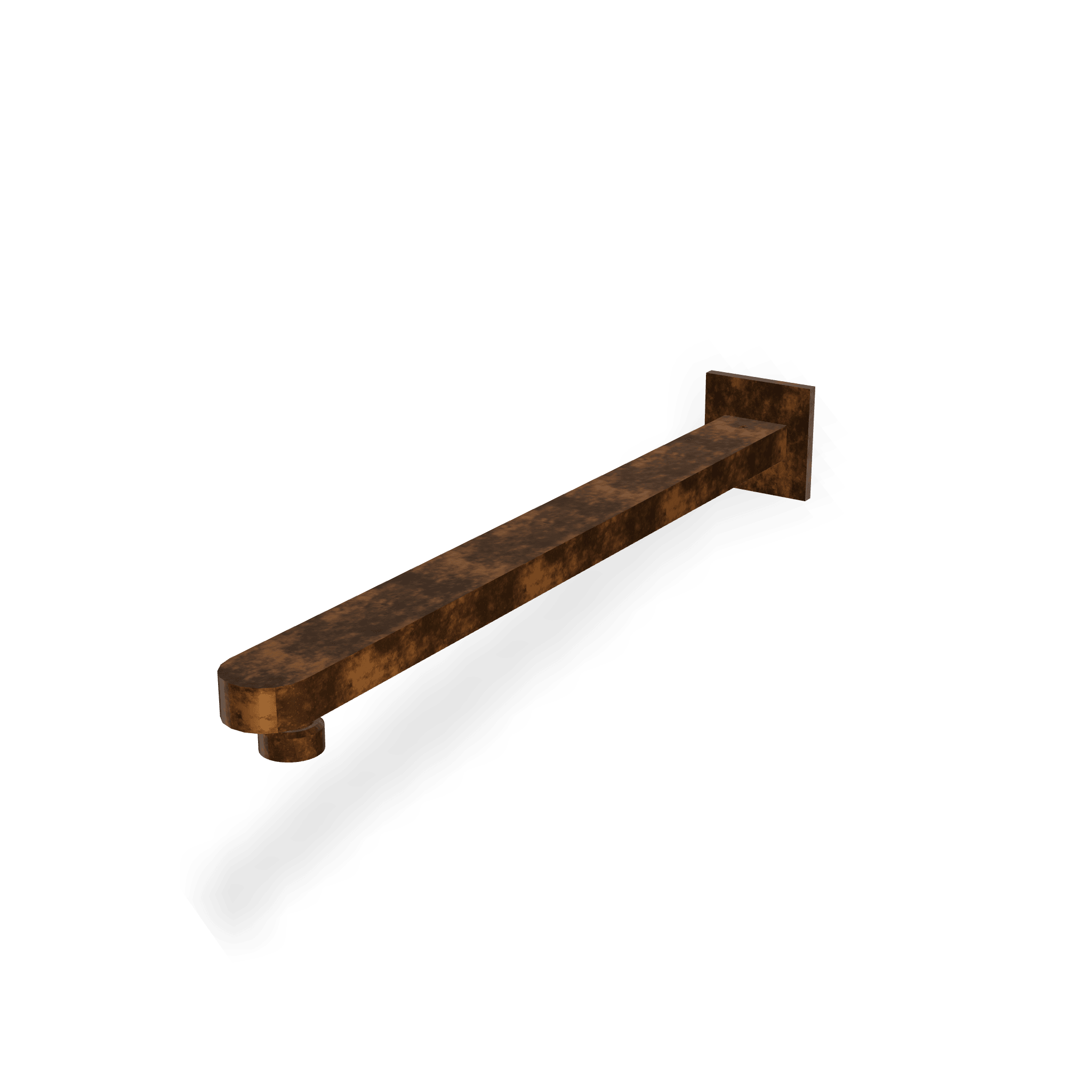 Кронштейн для душа 320 мм из стены