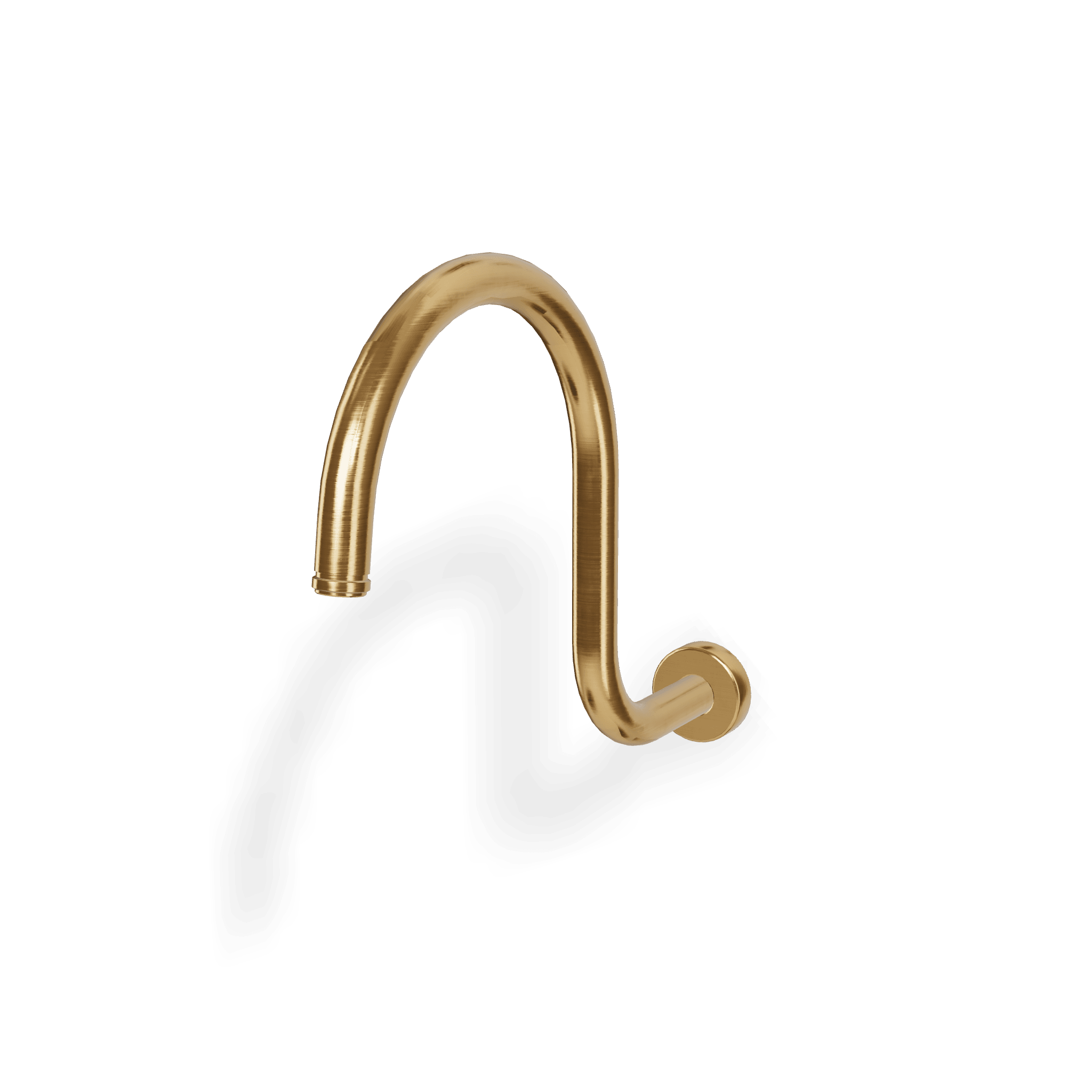 Душевой кронштейн 300 мм из стены