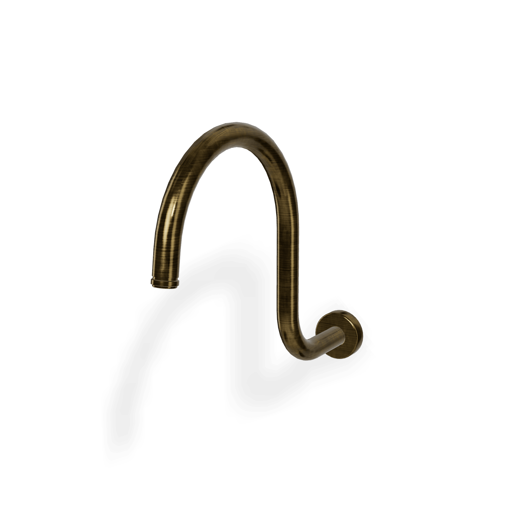 Душевой кронштейн 300 мм из стены