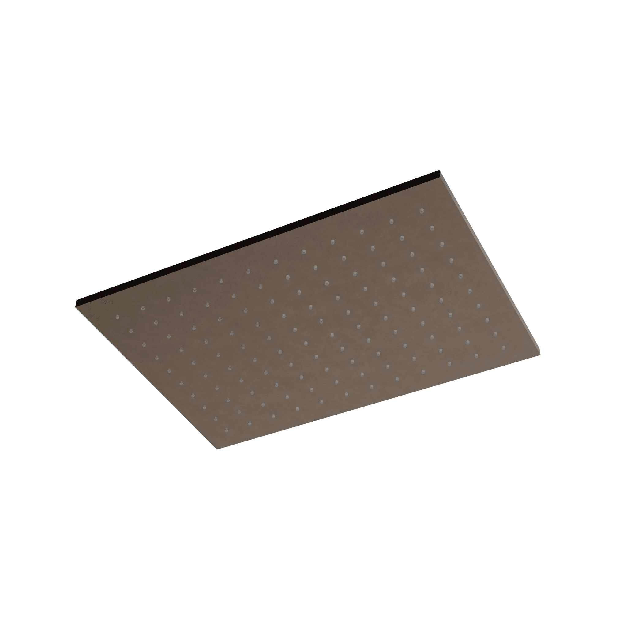 Верхний душ 360x260 мм