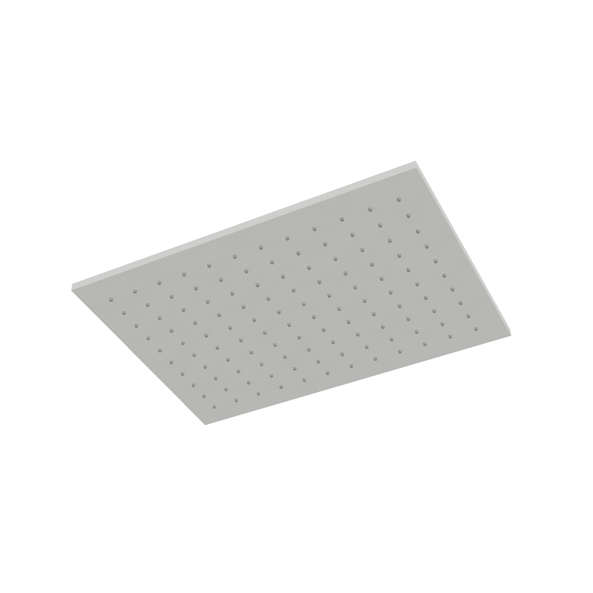 Верхний душ 360x260 мм