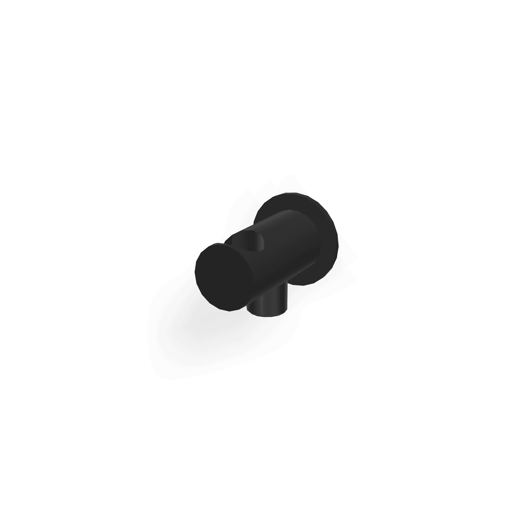 Держатель ручного душа с шланговым подключением