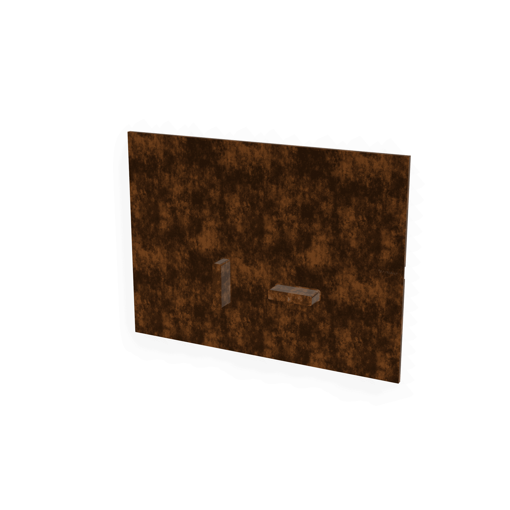 Декоративная панель смыва для систем инсталляции