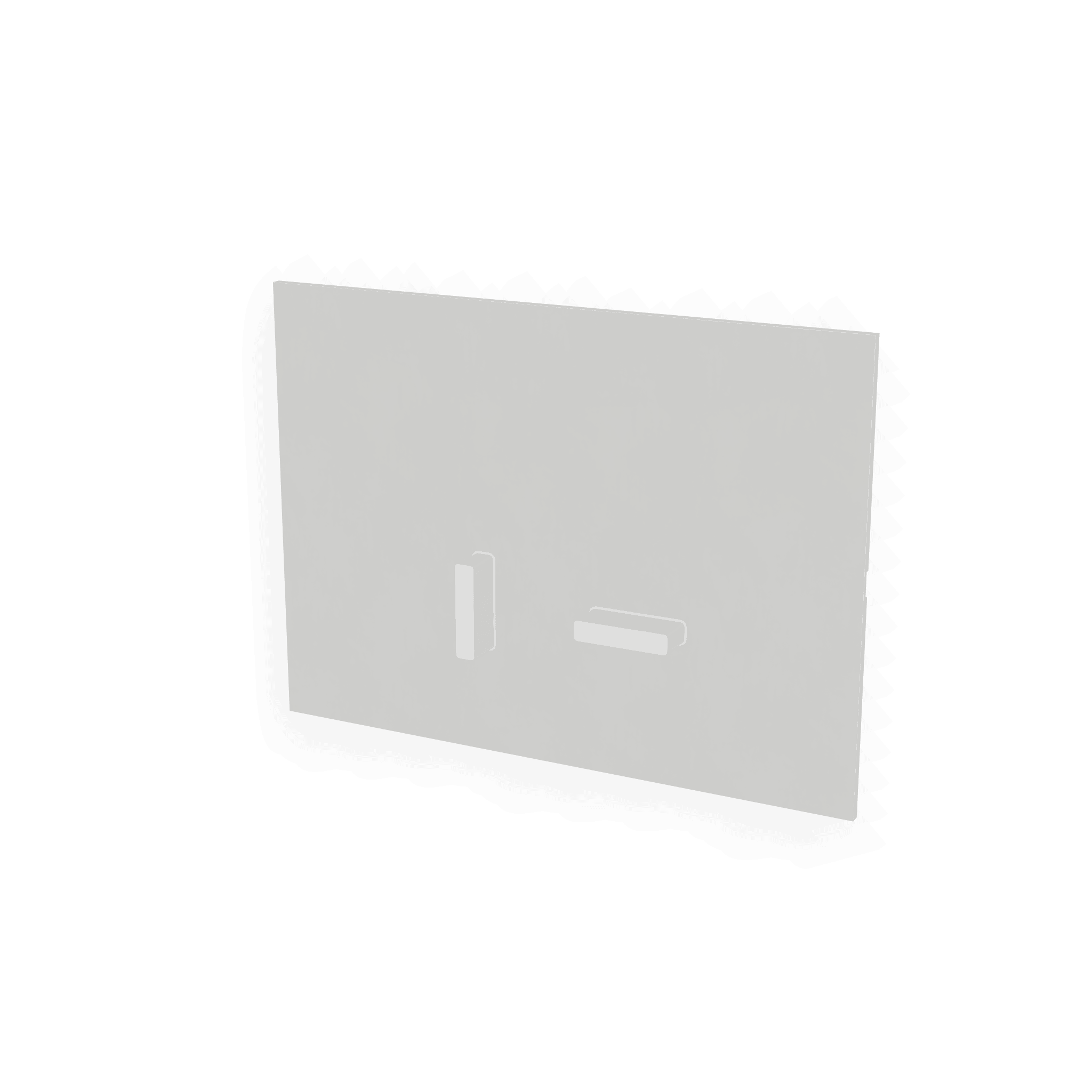 Декоративная панель смыва для систем инсталляции