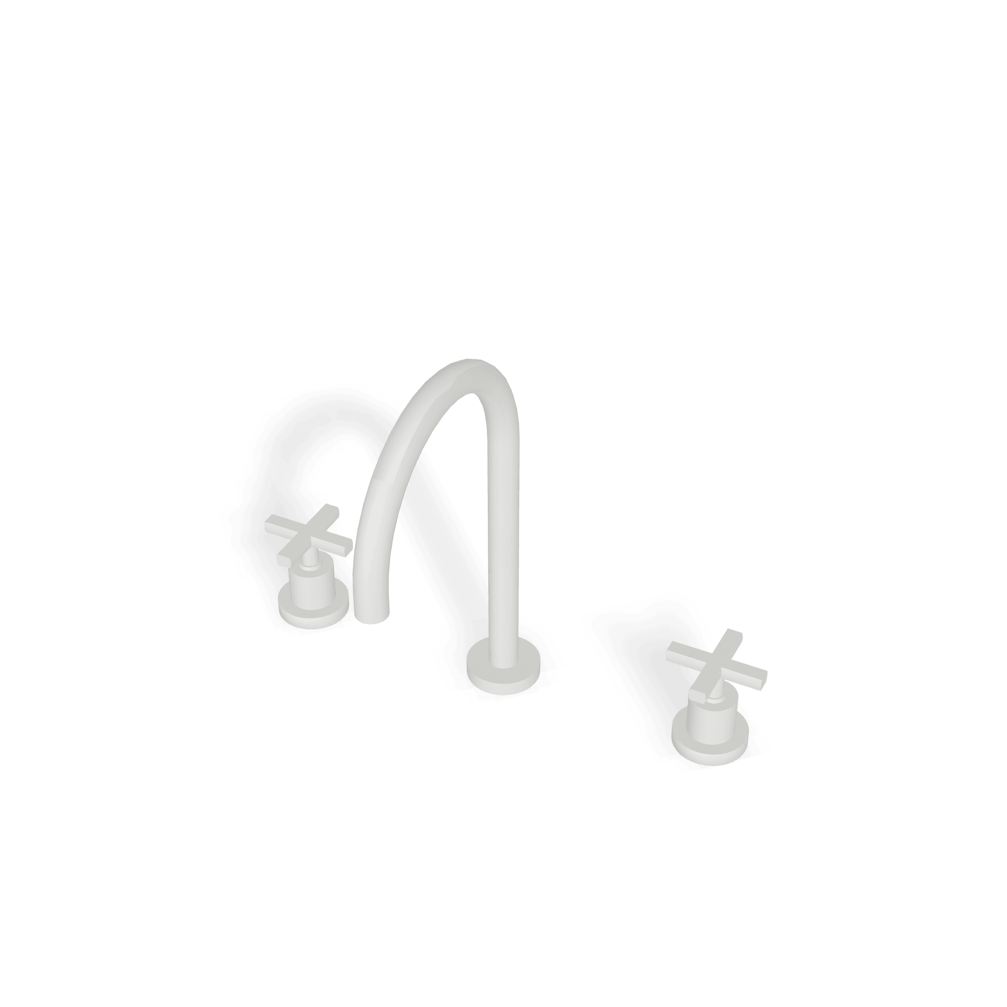 Смеситель для раковины на 3 отверстия Line