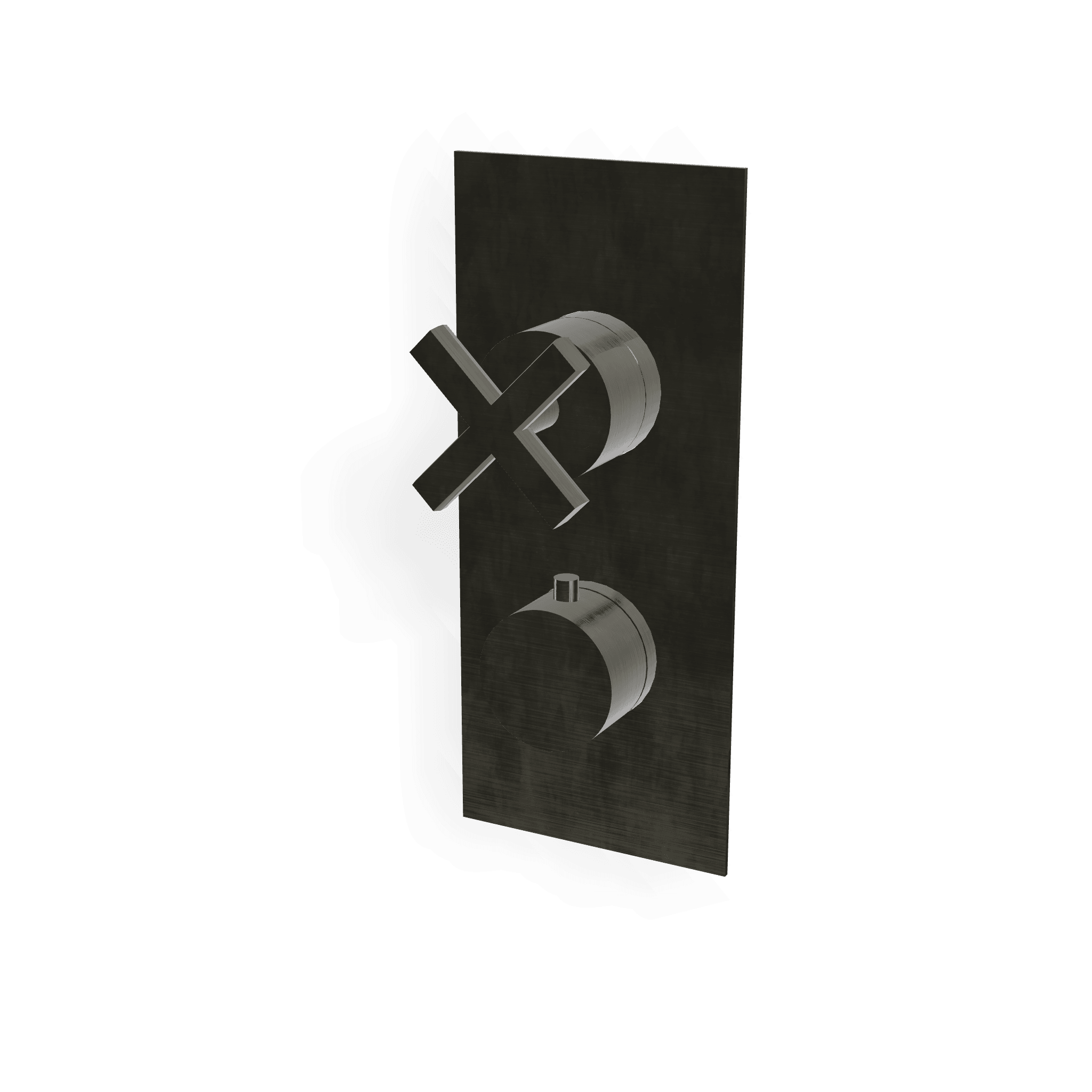 Внешняя часть термостатического смесителя на 3 потребителя