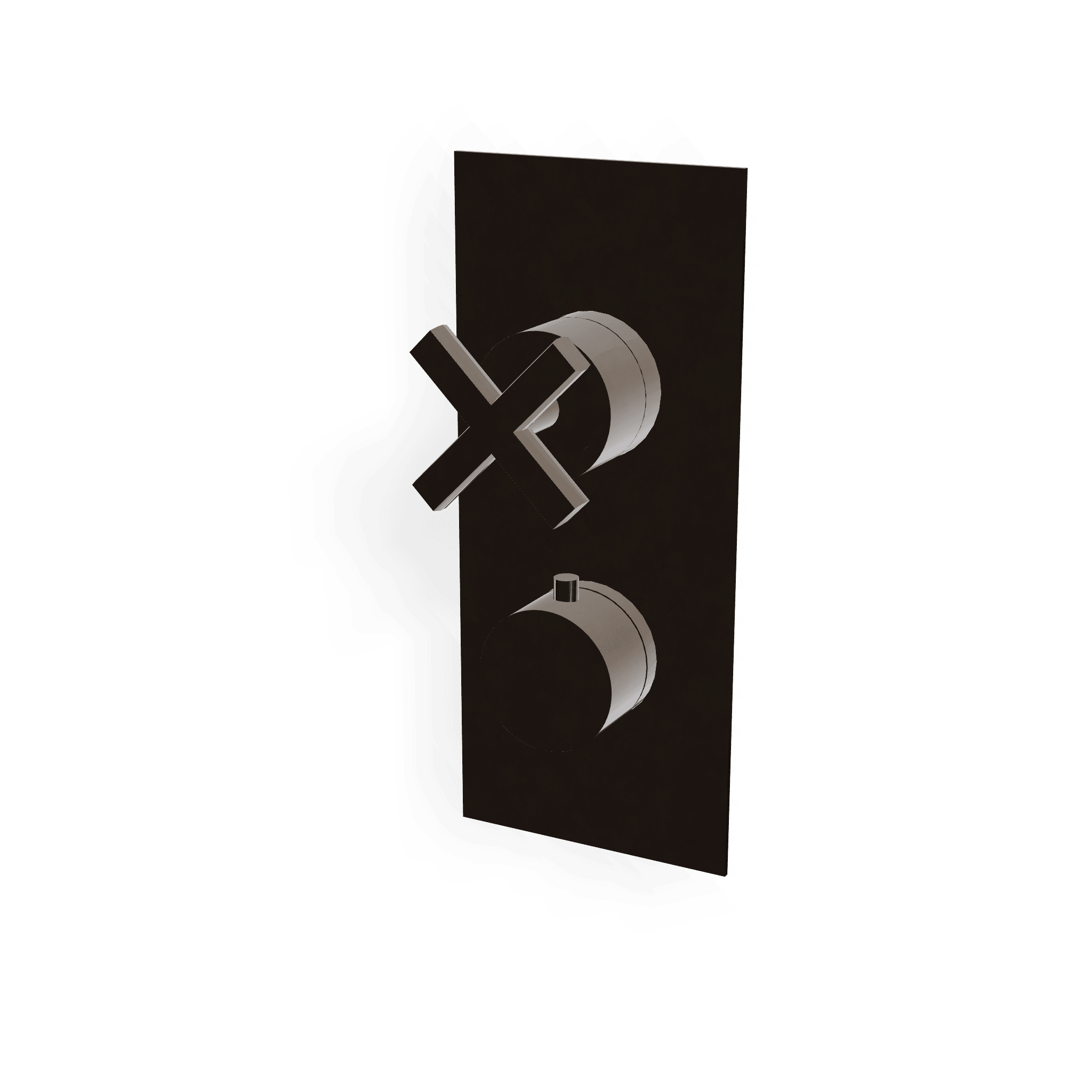 Внешняя часть термостатического смесителя на 3 потребителя