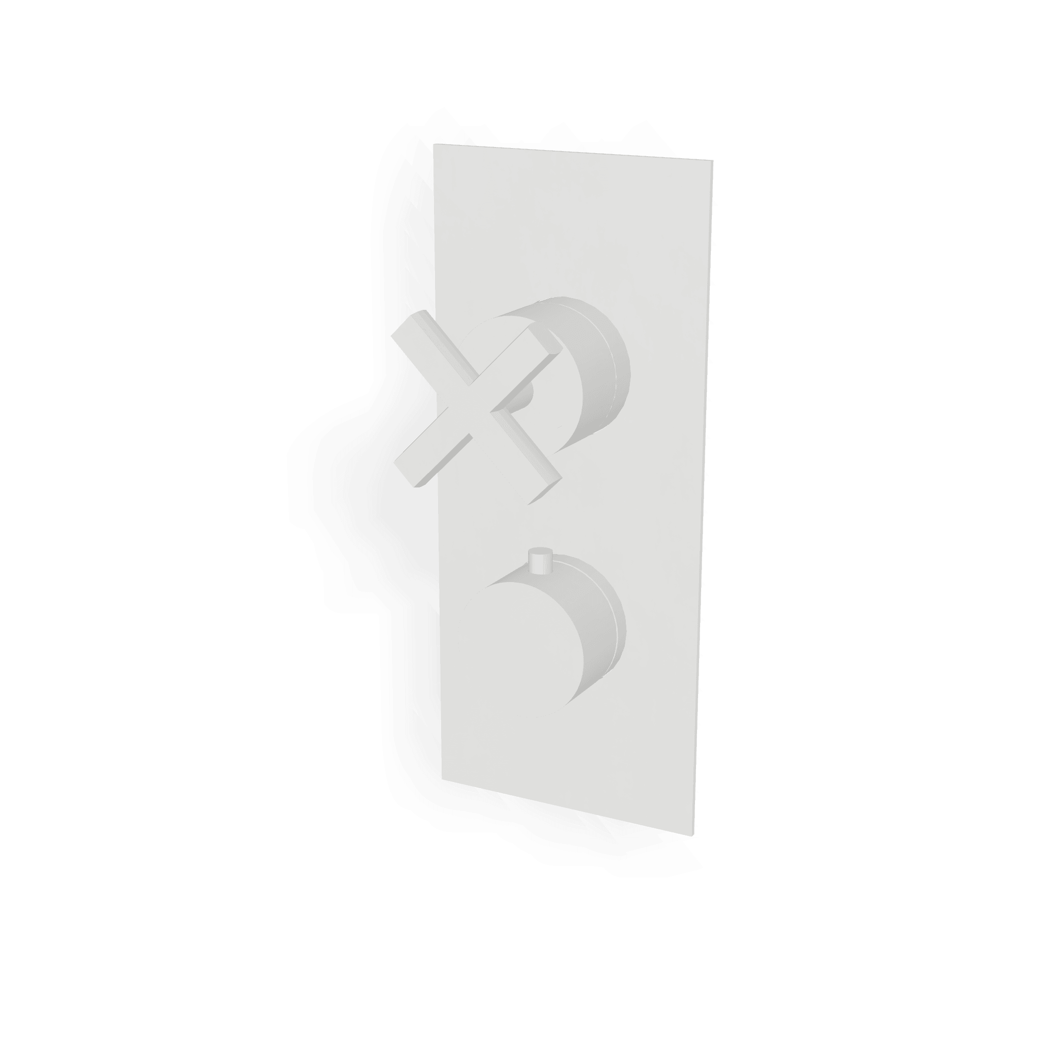 Внешняя часть термостатического смесителя на 3 потребителя