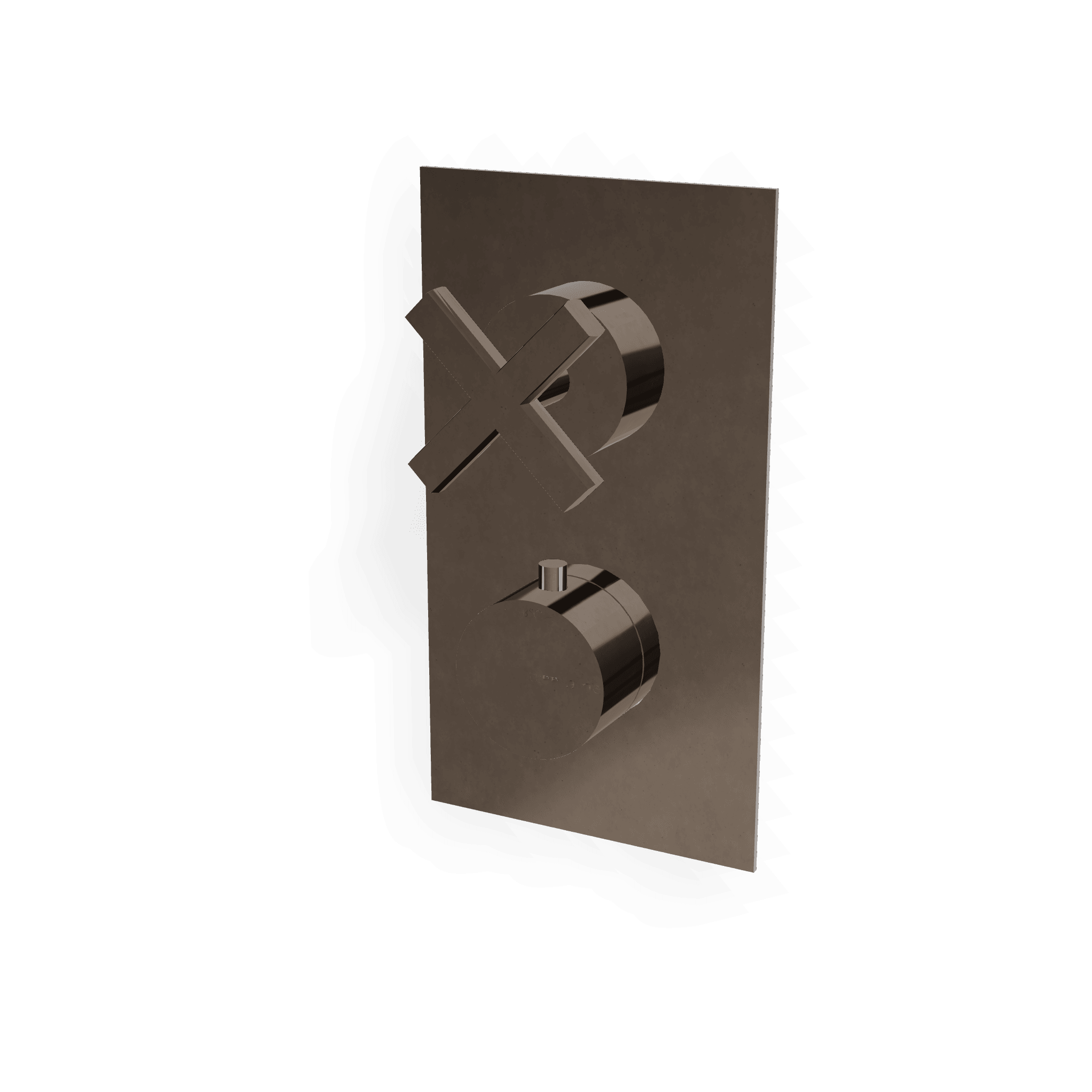 Внешняя часть термостатического смесителя для душа на 1 потребителя Line