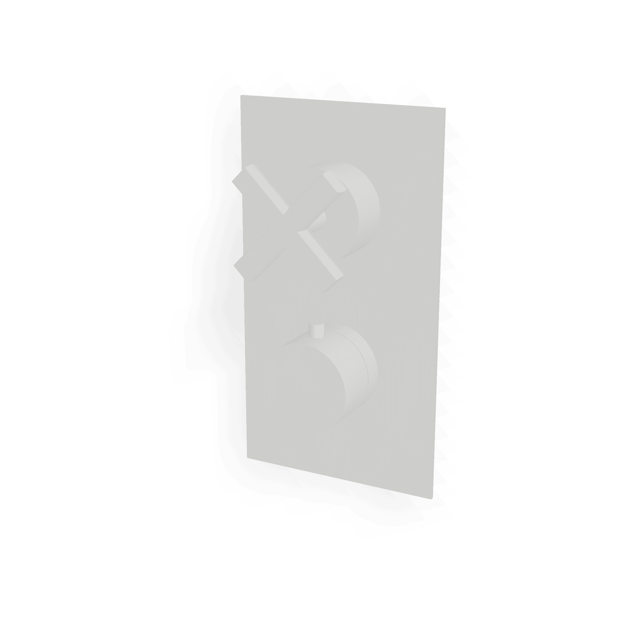 Внешняя часть термостатического смесителя для душа на 1 потребителя Line