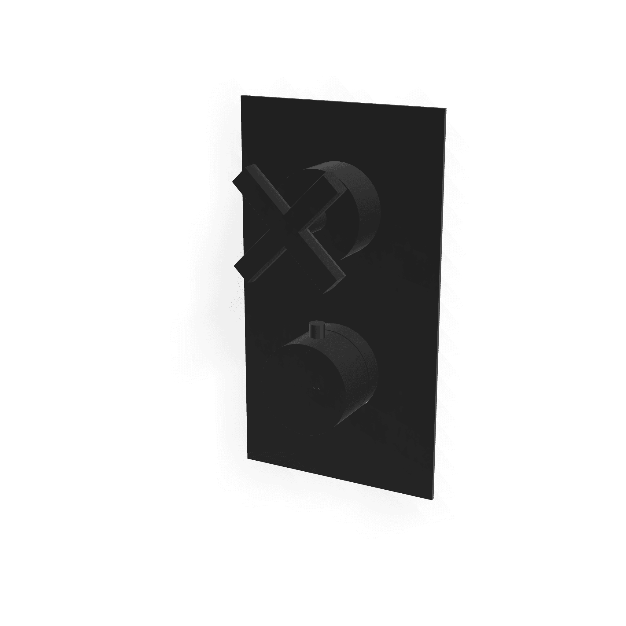 Внешняя часть термостатического смесителя для душа на 1 потребителя Line