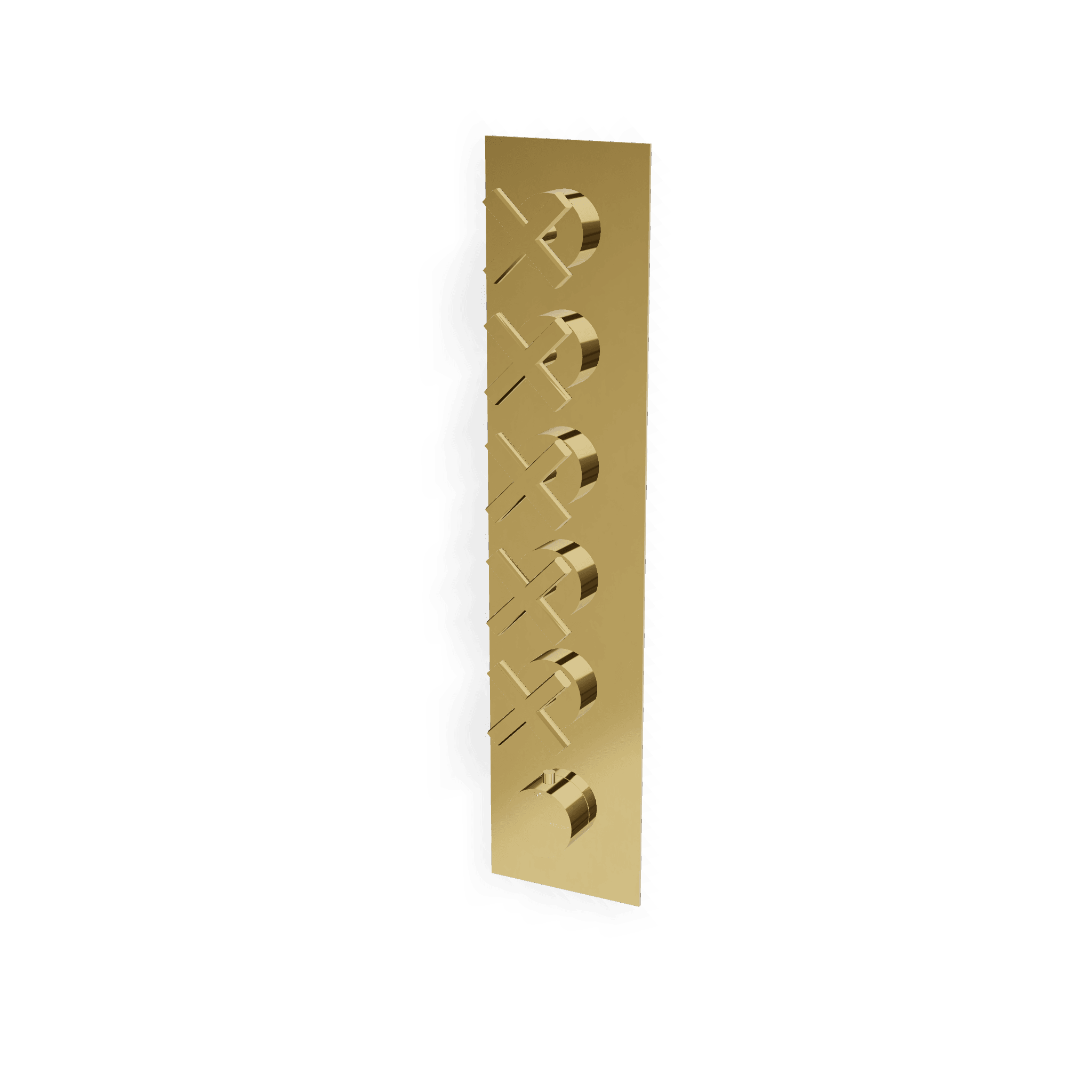 Внешняя часть термостатического смесителя для душа на 5 потребителей Line